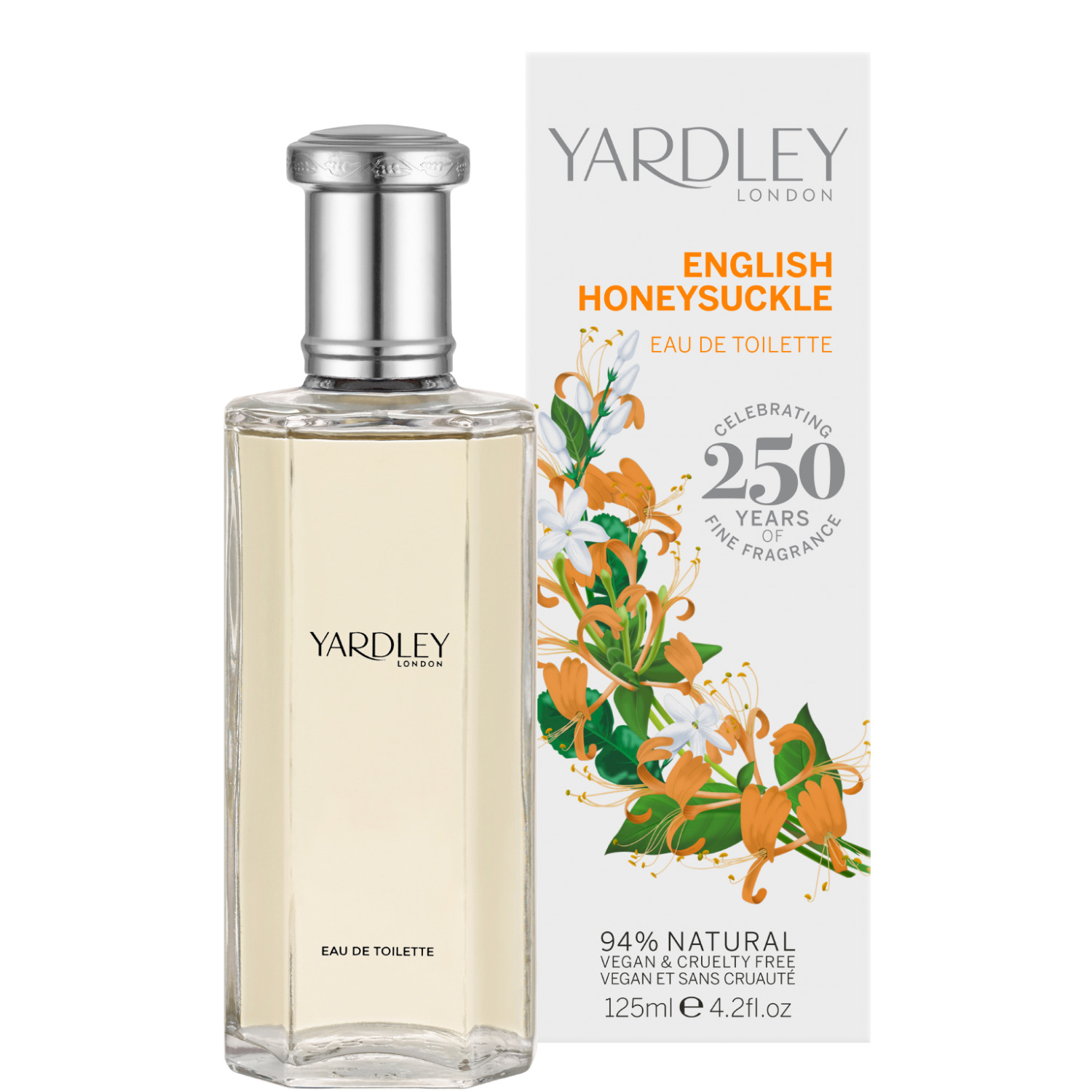 Yardley English Honeysuckle Eau de Toilette 125ml