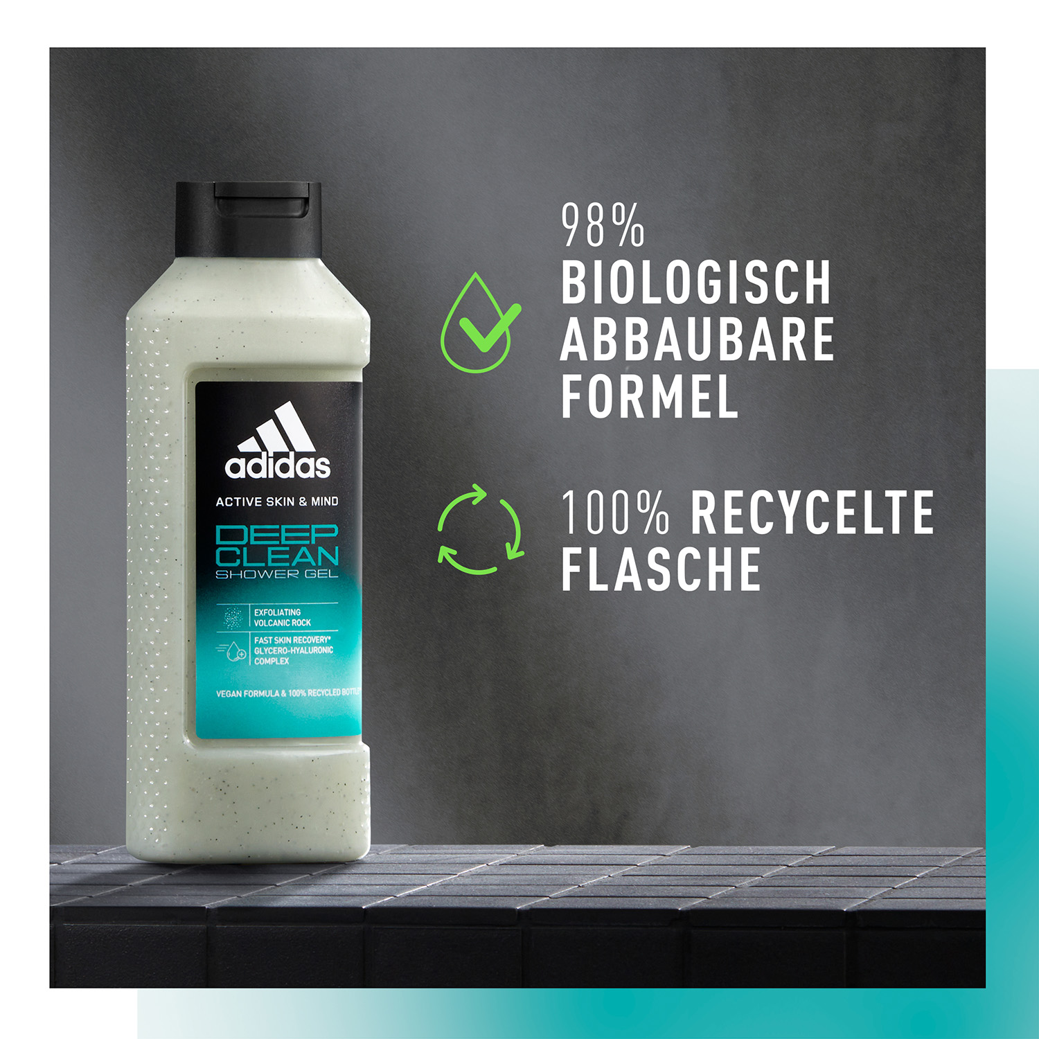Adidas Deep Clean Shower Gel 250ml