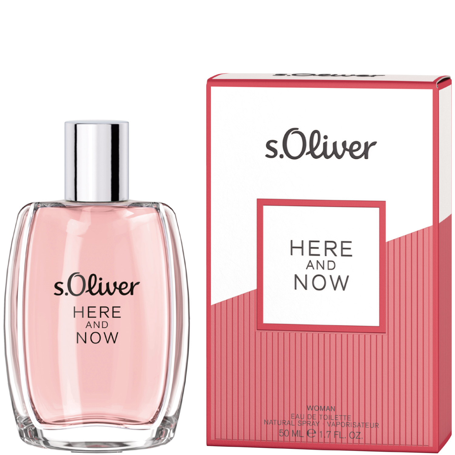 S.Oliver Here And Now Women Eau de Toilette 50ml