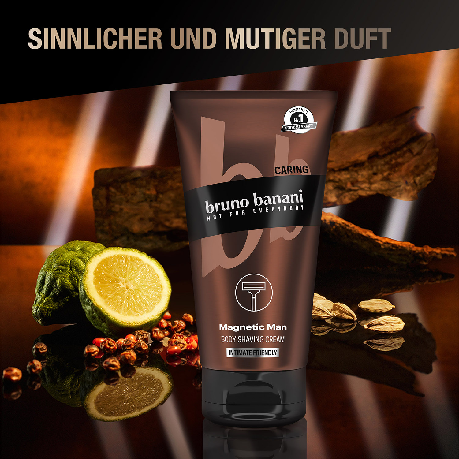 Bruno Banani Magnetic Man Body Shaving Cream 150ml