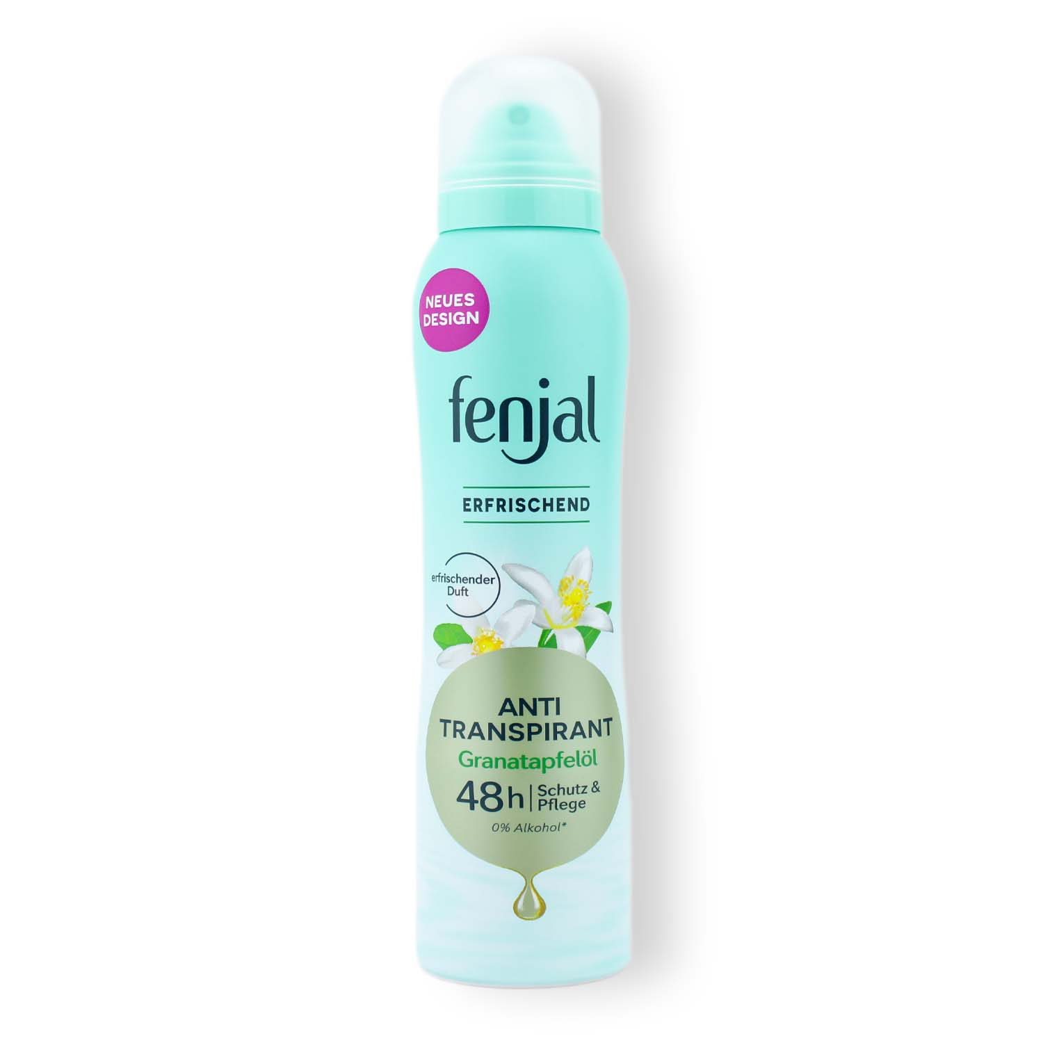 Fenjal Erfrischend Anti-Transpirant Deodorant Spray mit Granatapfelöl 48H 150ml Fenjal Erfrischend Anti-Transpirant Deodorant Spray mit Granatapfelöl 48H 150ml