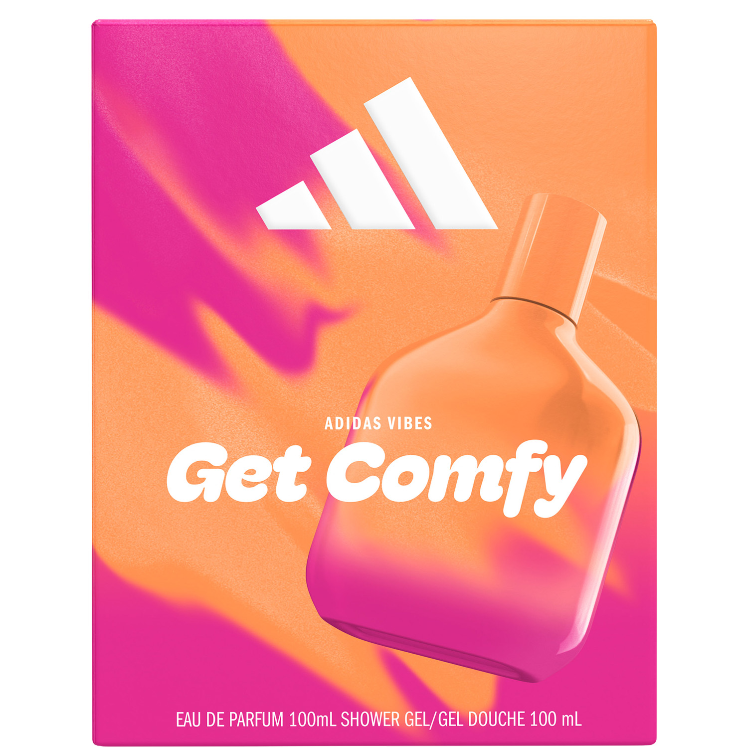 Adidas Vibes Get Comfy Set Eau de Parfum 100ml & Shower Gel 100ml