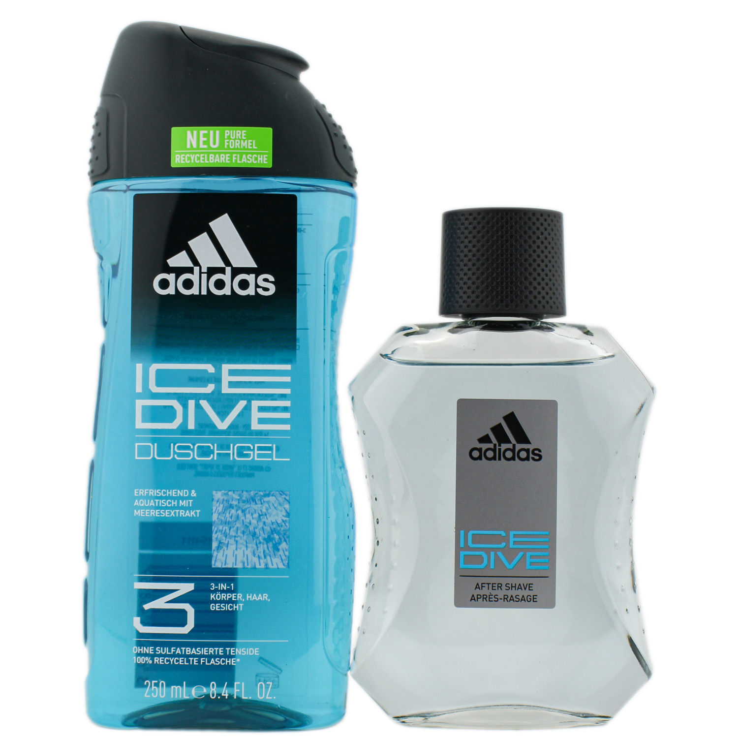 Adidas Ice Dive Set After Shave 100ml & Shower Gel 250ml