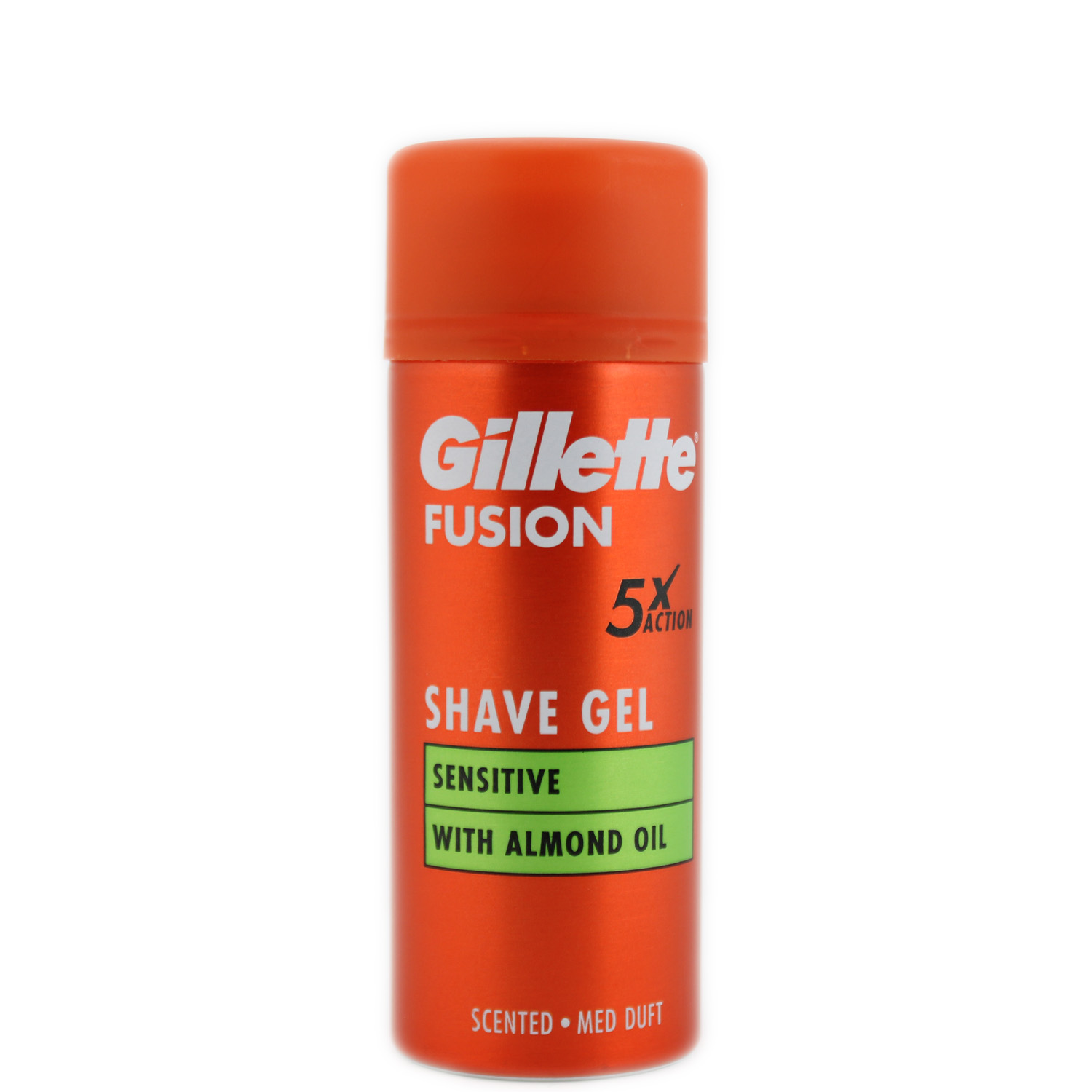 Gillette Fusion5 Rasiergel Sensitive als Reisegröße 75ml 