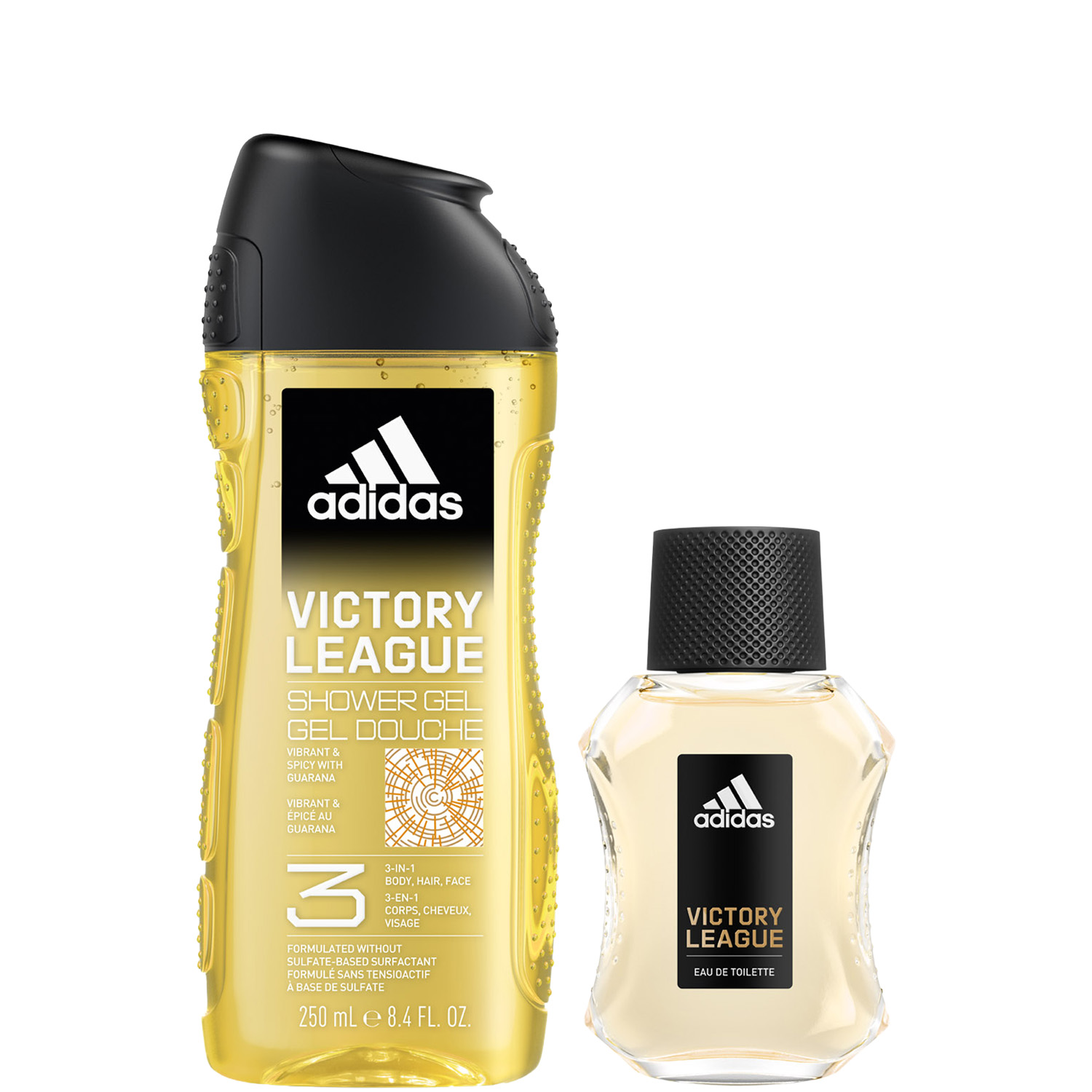 Adidas Victory League Set Eau de Toilette 50ml & Shower Gel 250ml