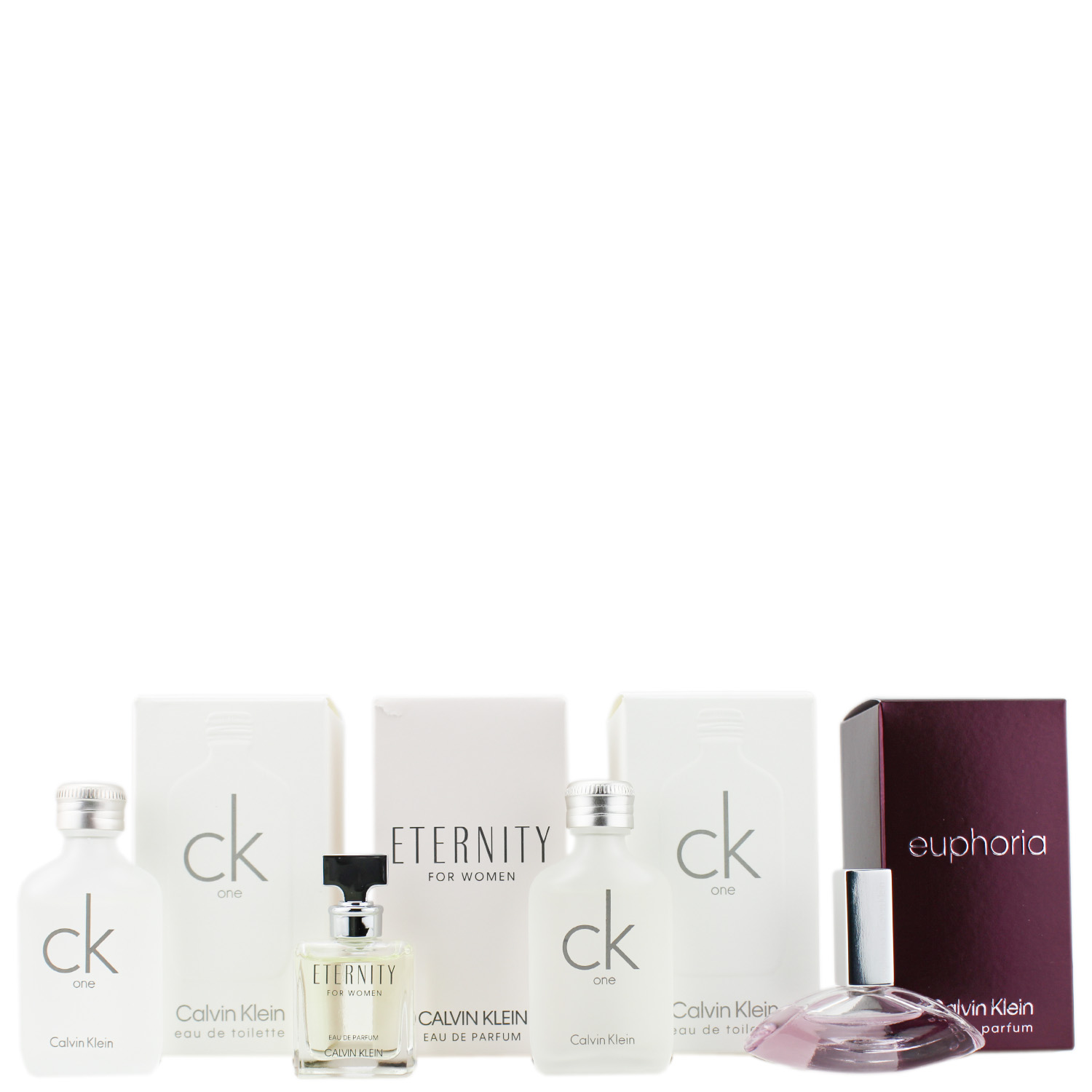Calvin Klein Miniatur Set for Woman 4-teilig Calvin Klein Miniatur Set for Woman 4-teilig