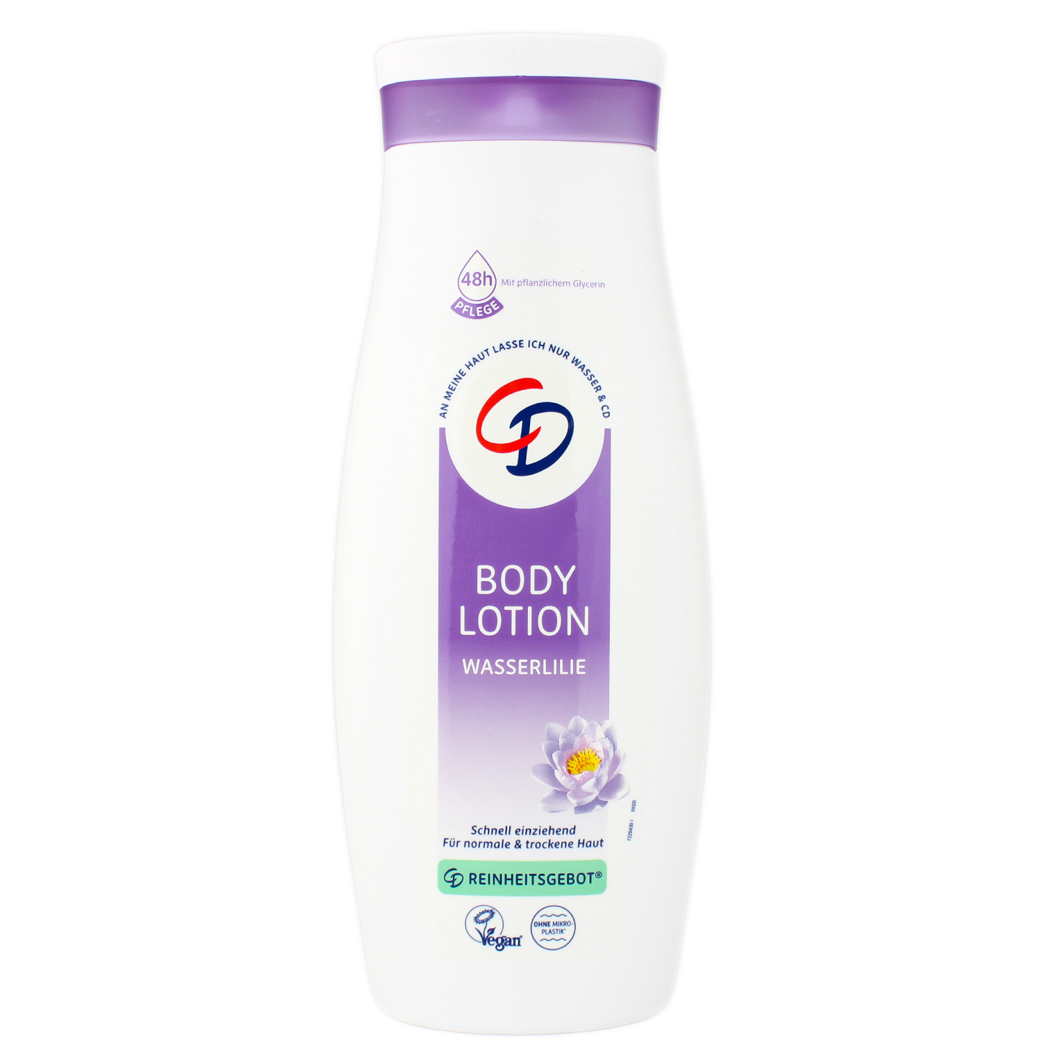 CD Wasserlilie Schnell Einziehende Body Lotion 400ml
