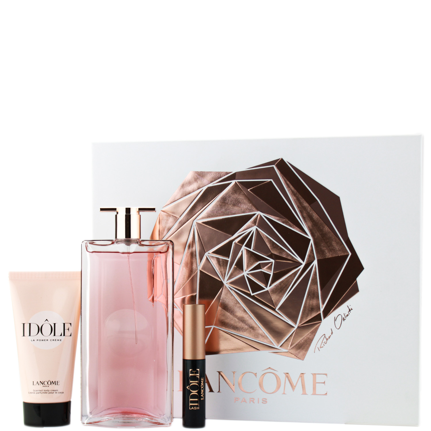 Lancôme Idôle Set Eau de Parfum 50ml, Body Lotion 50ml & Mascara