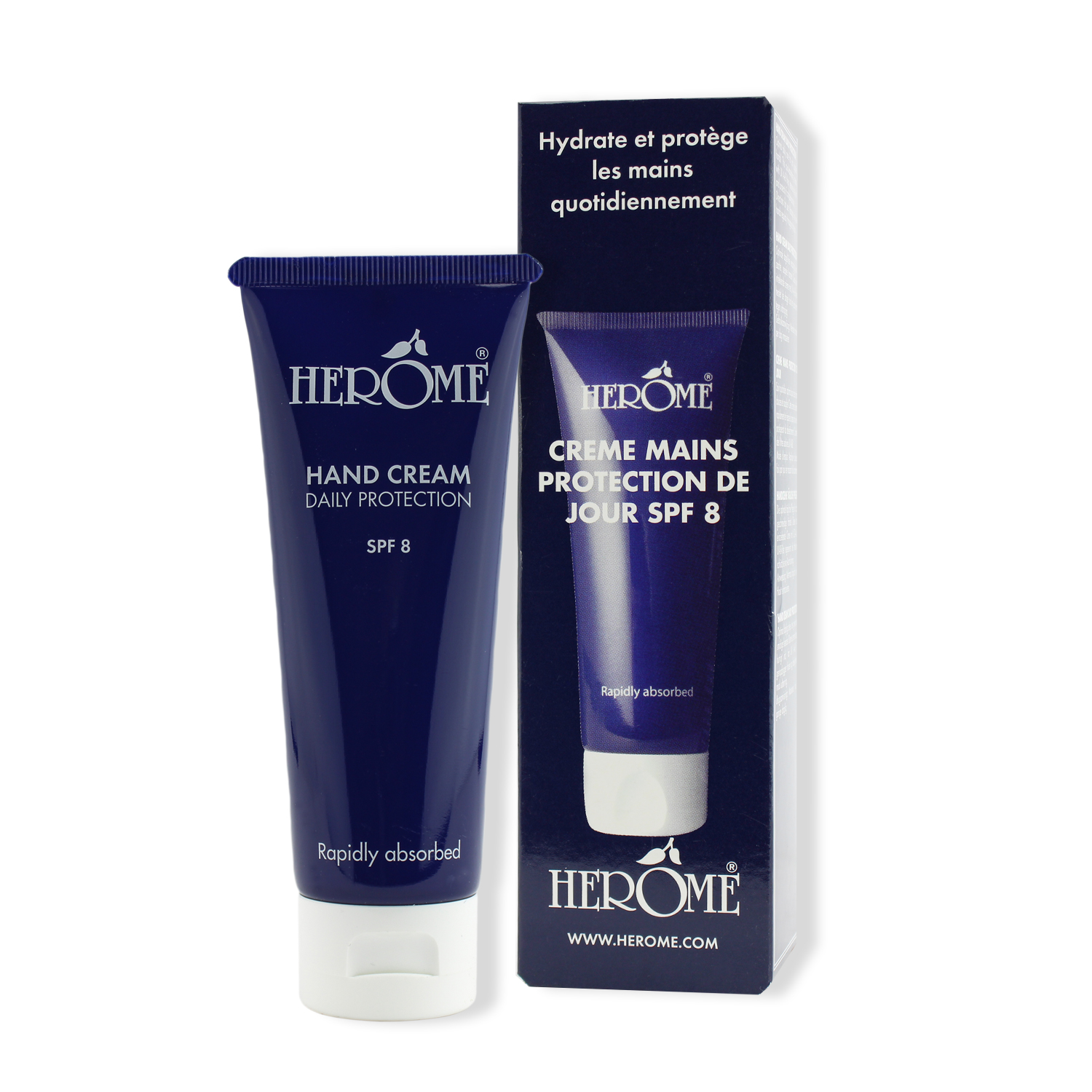 Herôme Hand Cream Daily Protection SPF 8 (Handcreme) 75ml