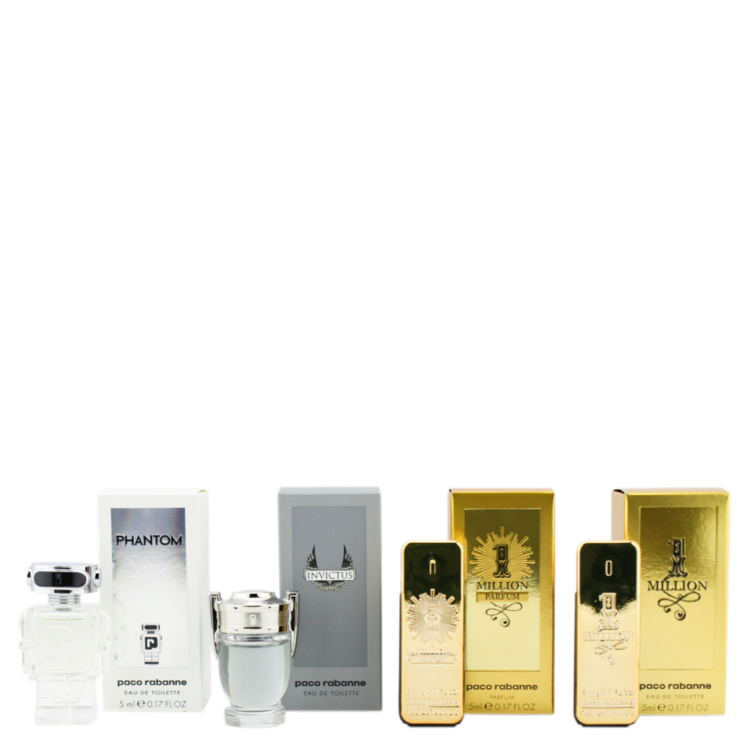 Paco Rabanne Miniatur Set for Men 4-teilig