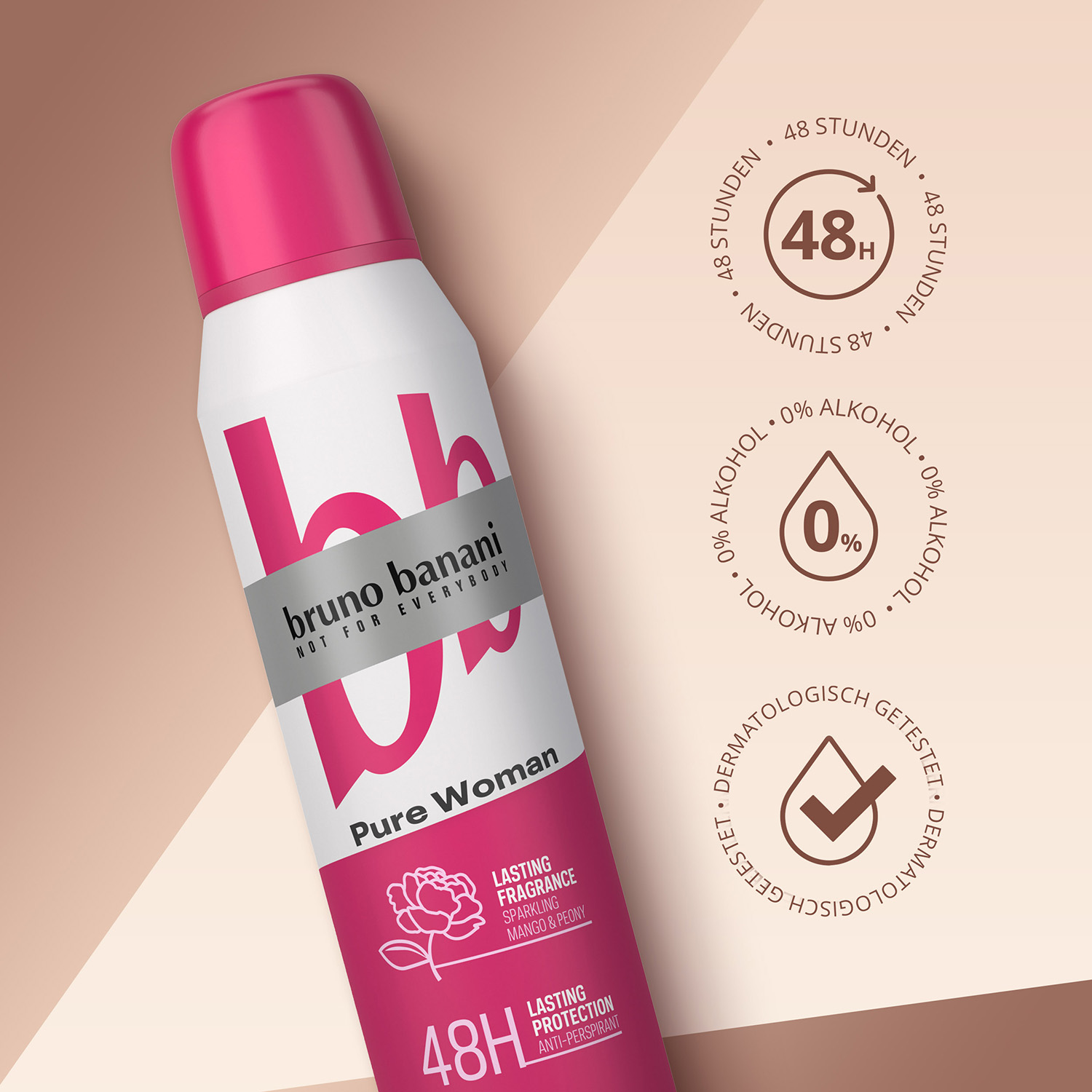 Bruno Banani Pure Woman Deodorant Spray 150ml