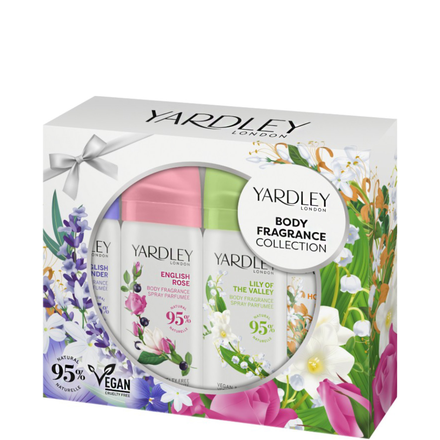 Yardley Body Fragrance Collection 4-teilig
