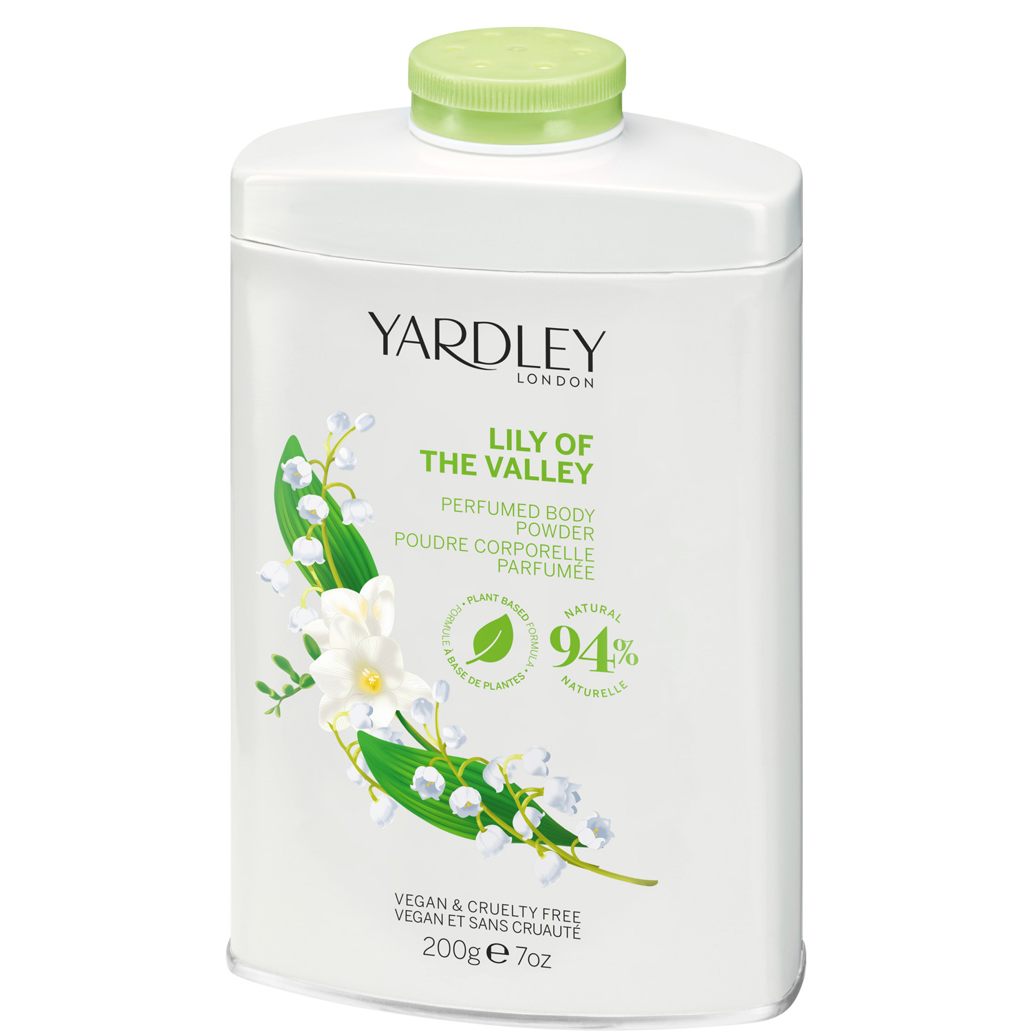 Yardley Lily of the Valley Köperpuder 200g