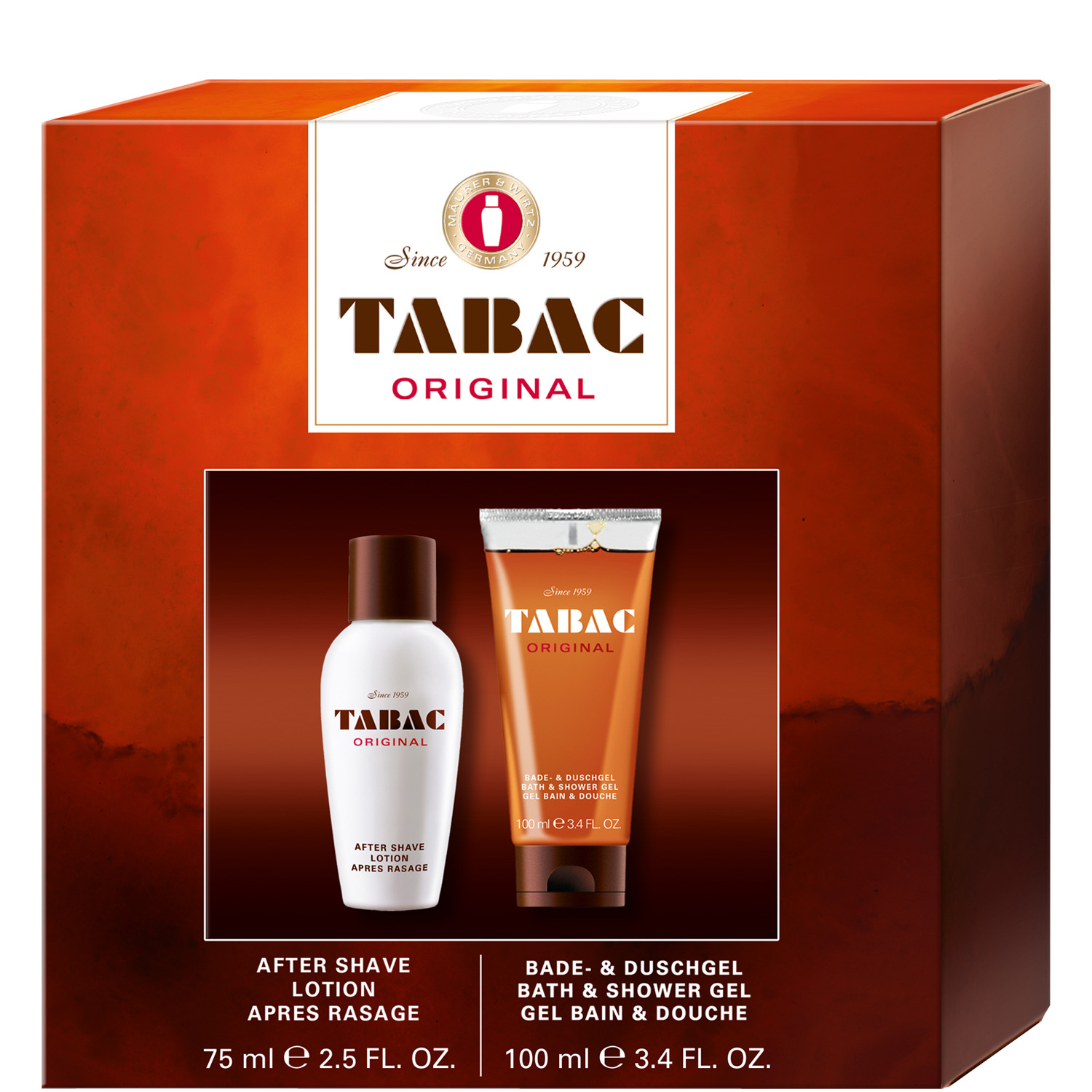 Tabac Original Set After Shave 50ml & Bath & Shower Gel 100ml Tabac Original Set After Shave 50ml & Bath & Shower Gel 100ml