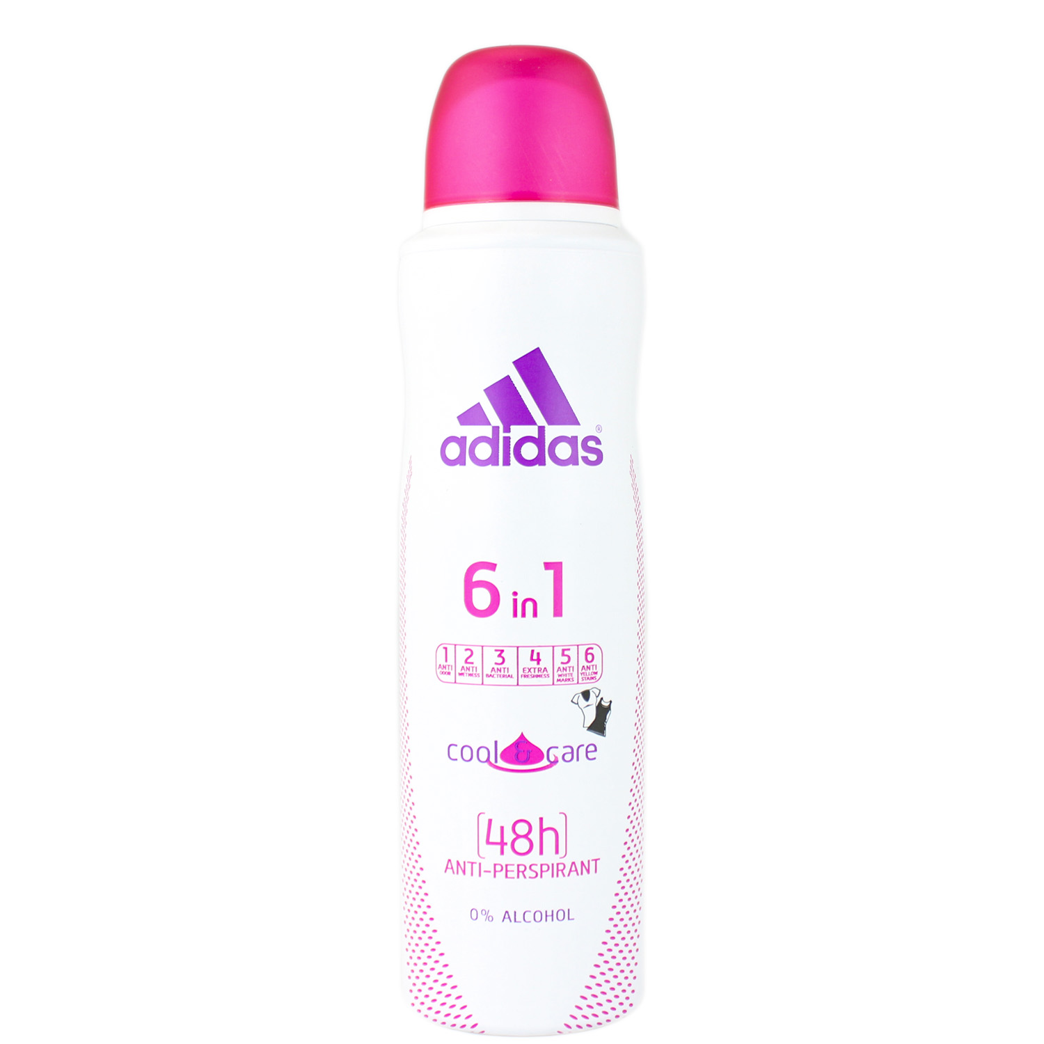 Adidas for Woman 6in1 Cool & Care 48h Deodorant Spray 150ml