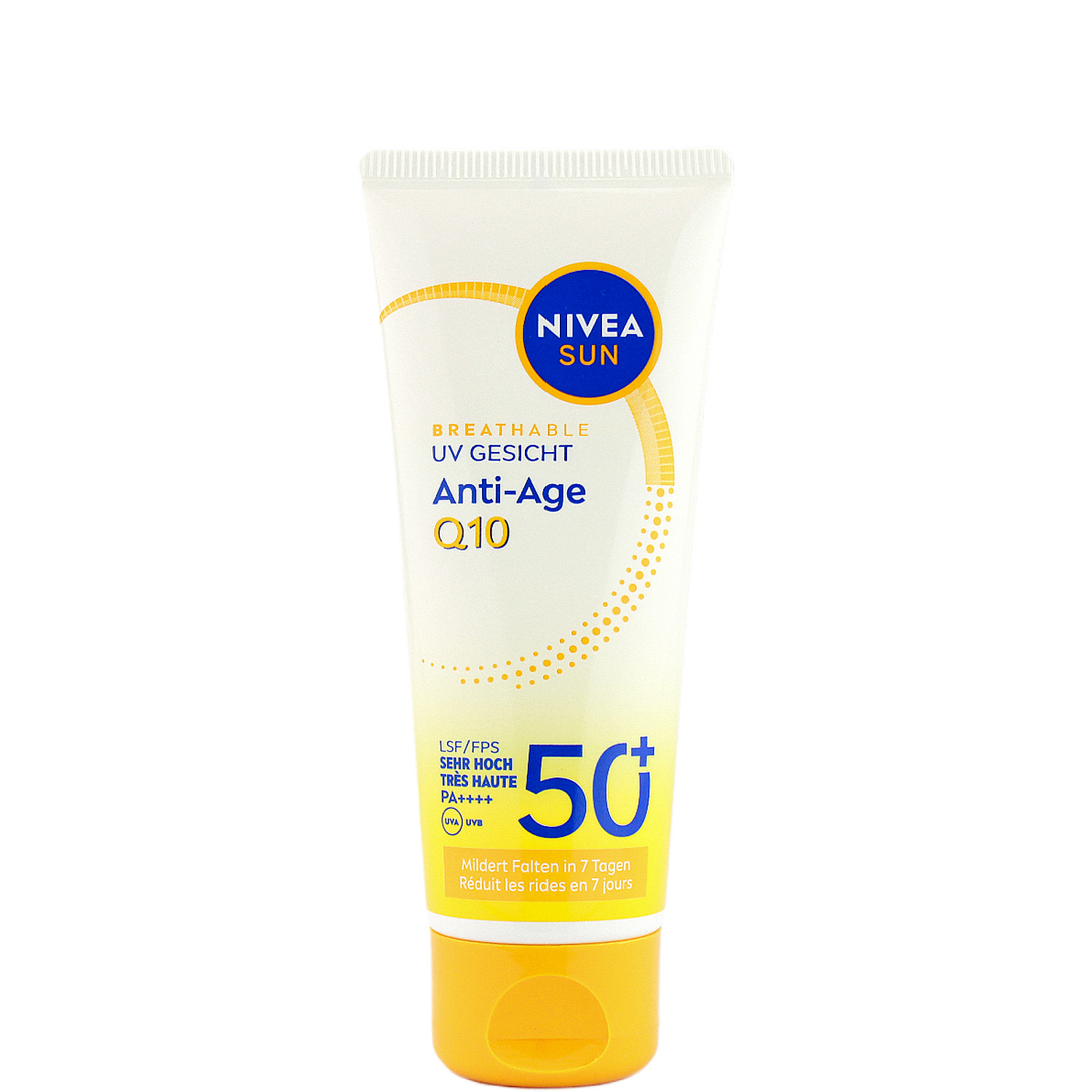 Nivea Sun Breathable UV Gesicht Anti Age Q10 Sonnenschutz mit LSF50+ 40ml