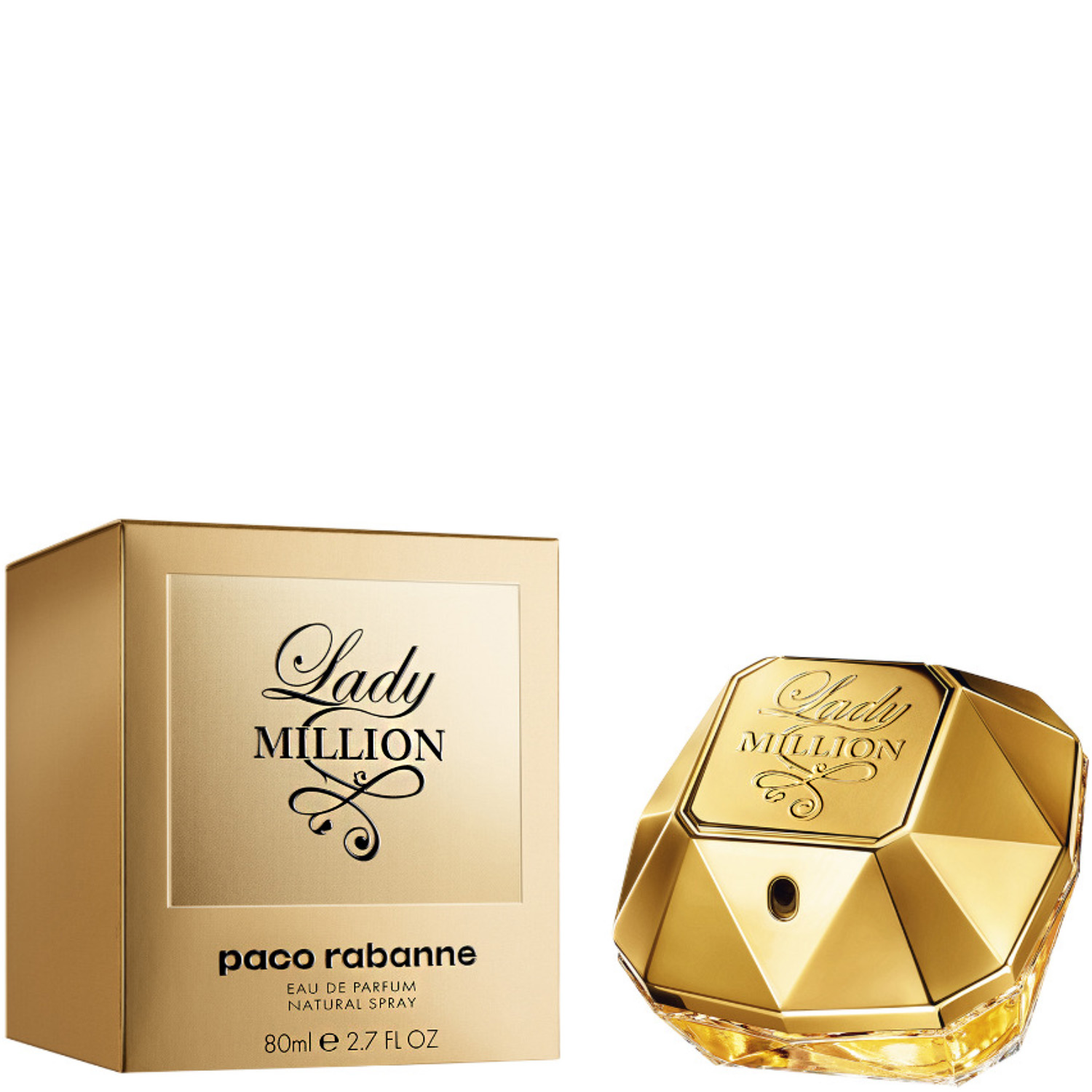 Paco Rabanne Lady Million Eau de Parfum 80ml Paco Rabanne Lady Million Eau de Parfum 80ml
