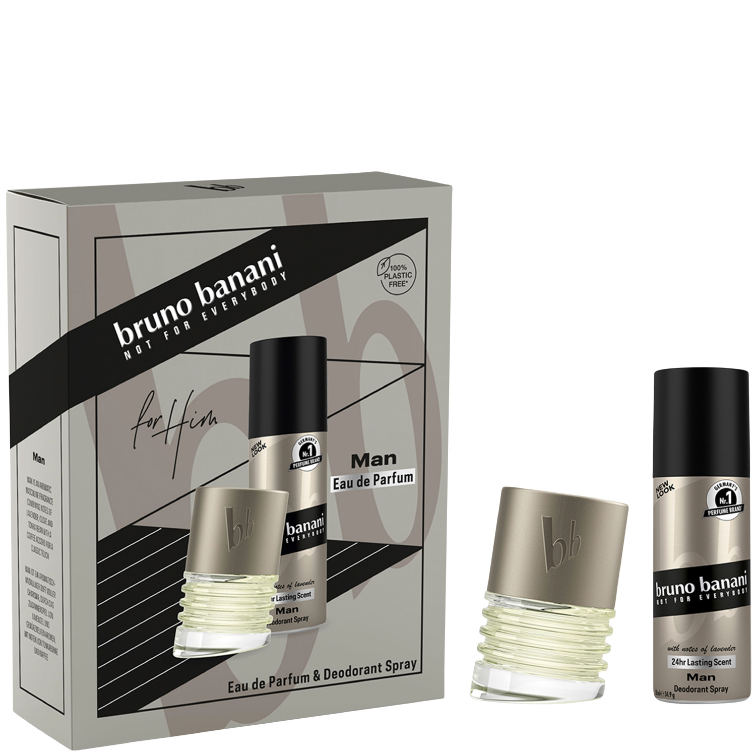 Bruno Banani Man Set Eau de Parfum 30ml & Deodorant Spray 50ml