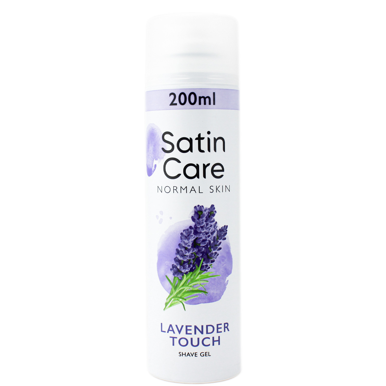 Gillette Satin Care Normal Skin Lavender Touch Rasiergel 200ml