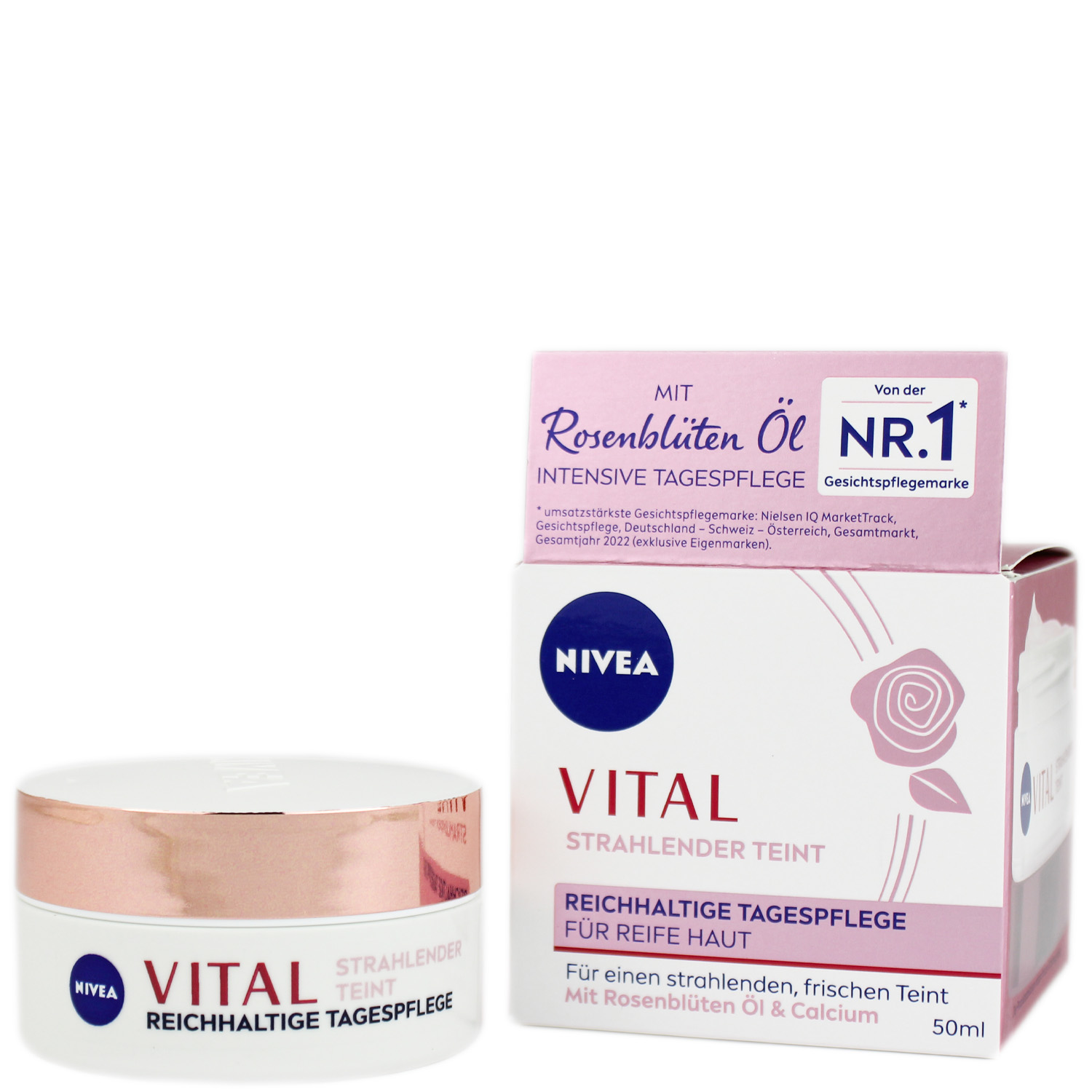 Nivea Vital Strahlender Teint Reichhaltige Tagespflege 50ml