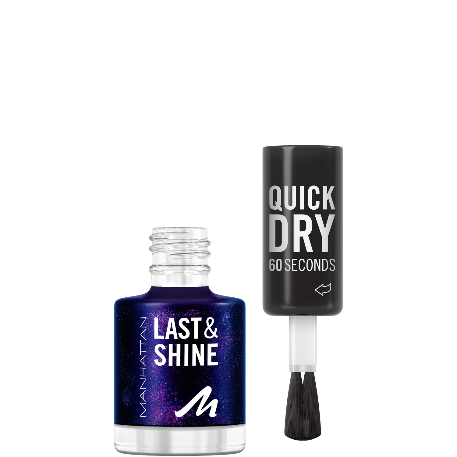 Manhattan Last & Shine Nagellack 040 Midnight Rush 8ml