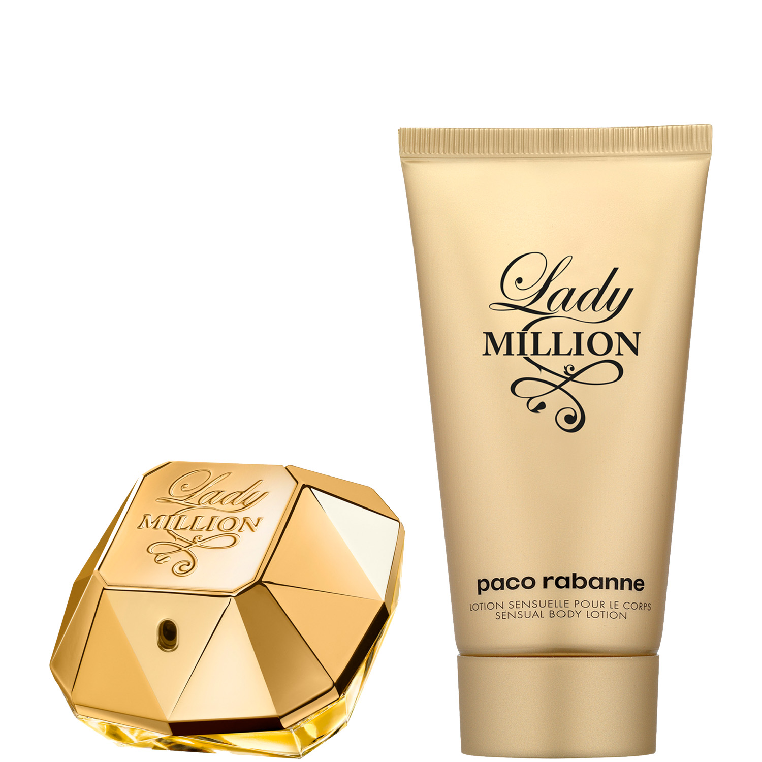 Paco Rabanne Lady Million Set 2023 Eau de Parfum 50ml & Body Lotion 75ml