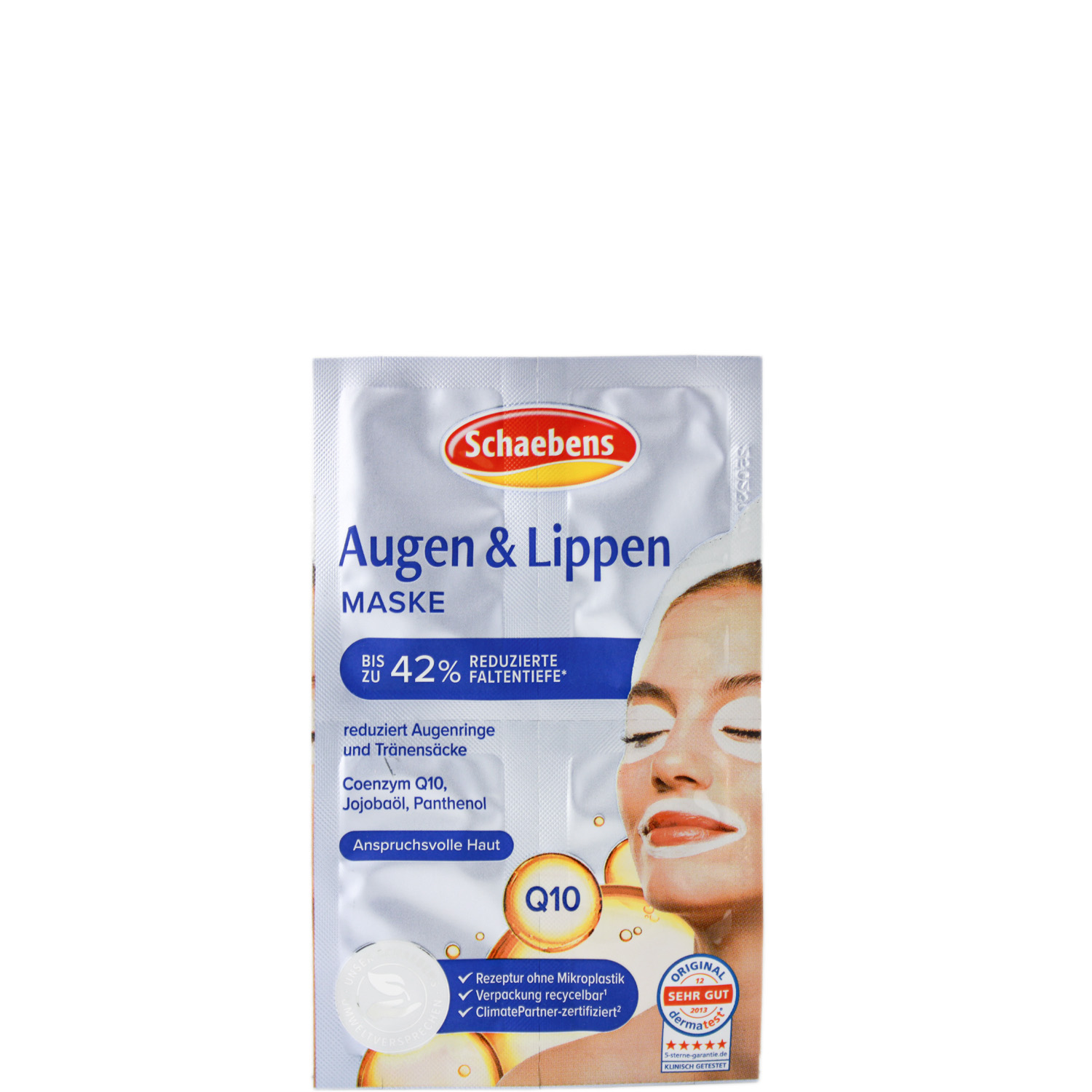 Schaebens Augen & Lippen Maske 4 x 1,5ml
