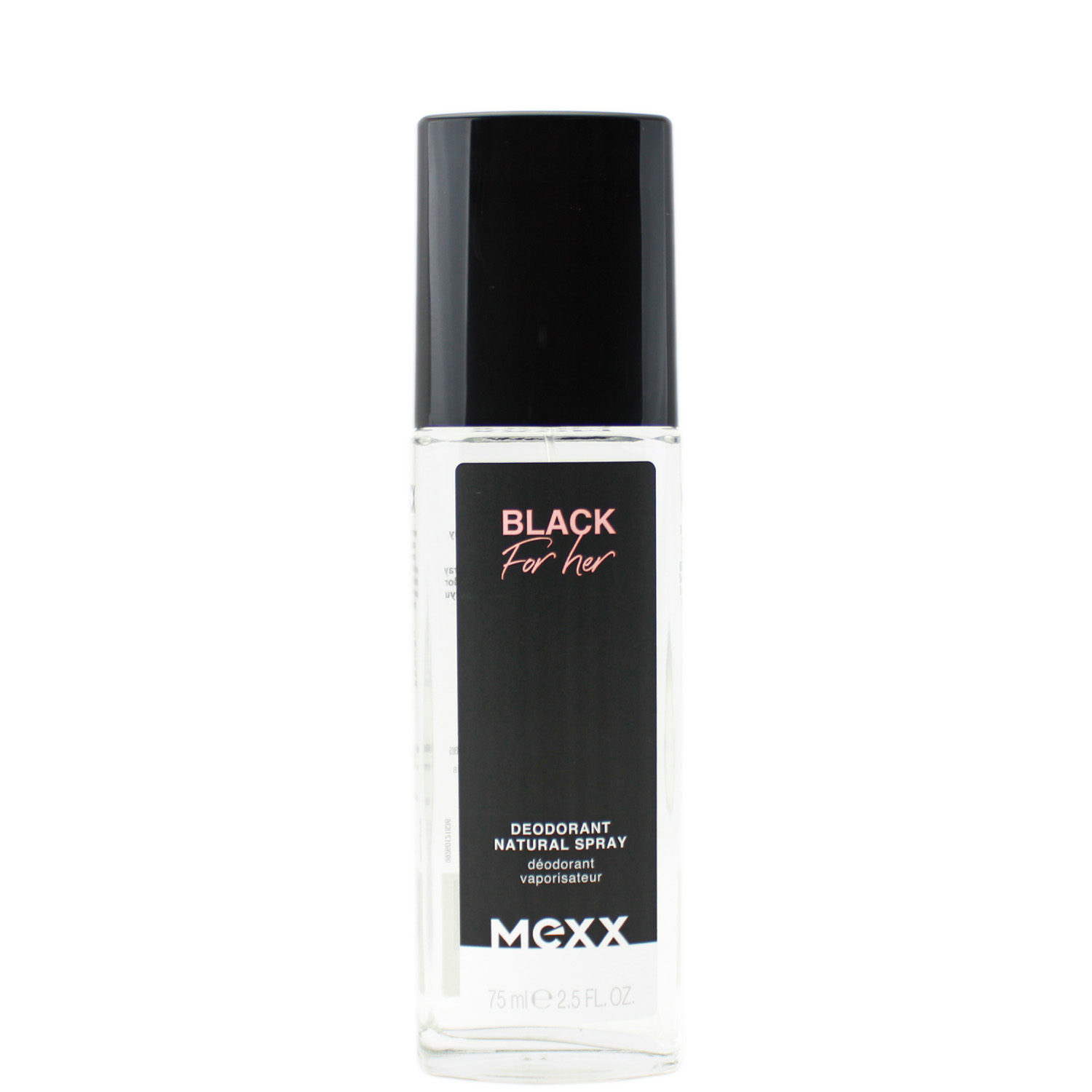 Mexx Black for Her Deodorant Spray Natural 75ml Mexx Black for Her Deodorant Spray Natural 75ml