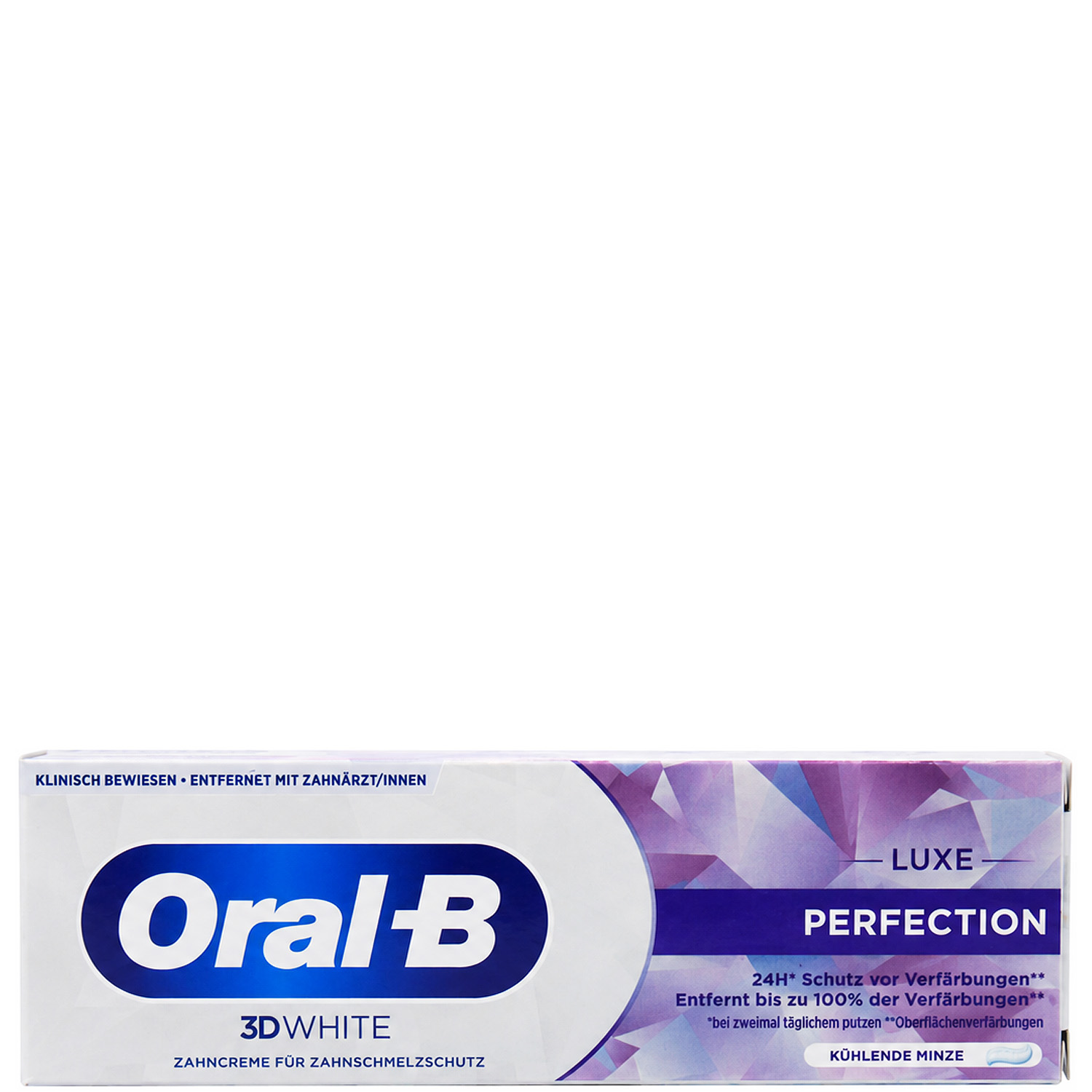 Oral-B 3D White Luxe Perfection Whitening Zahncreme mit Pfefferminzgeschmack 75ml