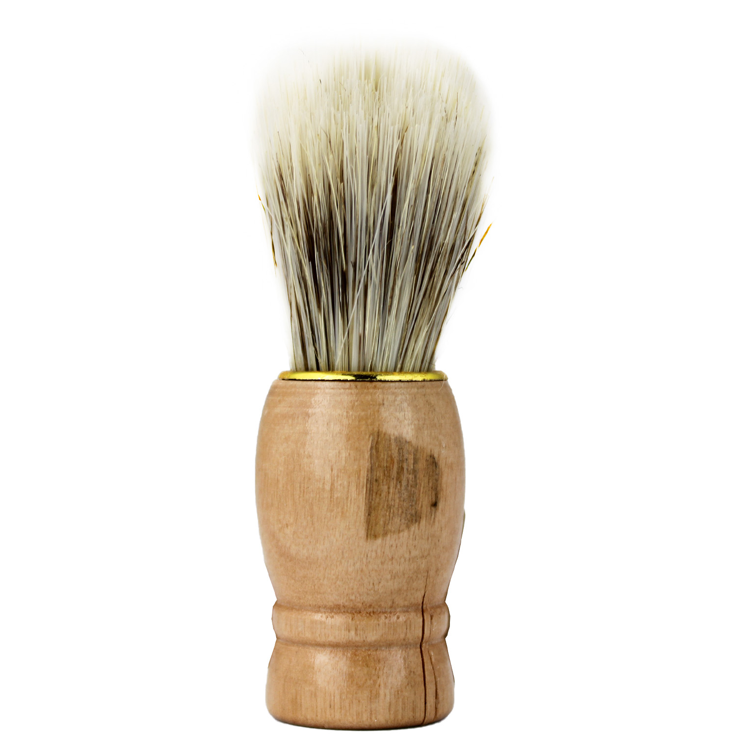 Rasierpinsel mit Holzgriff 9cm Rasierpinsel mit Holzgriff 9cm