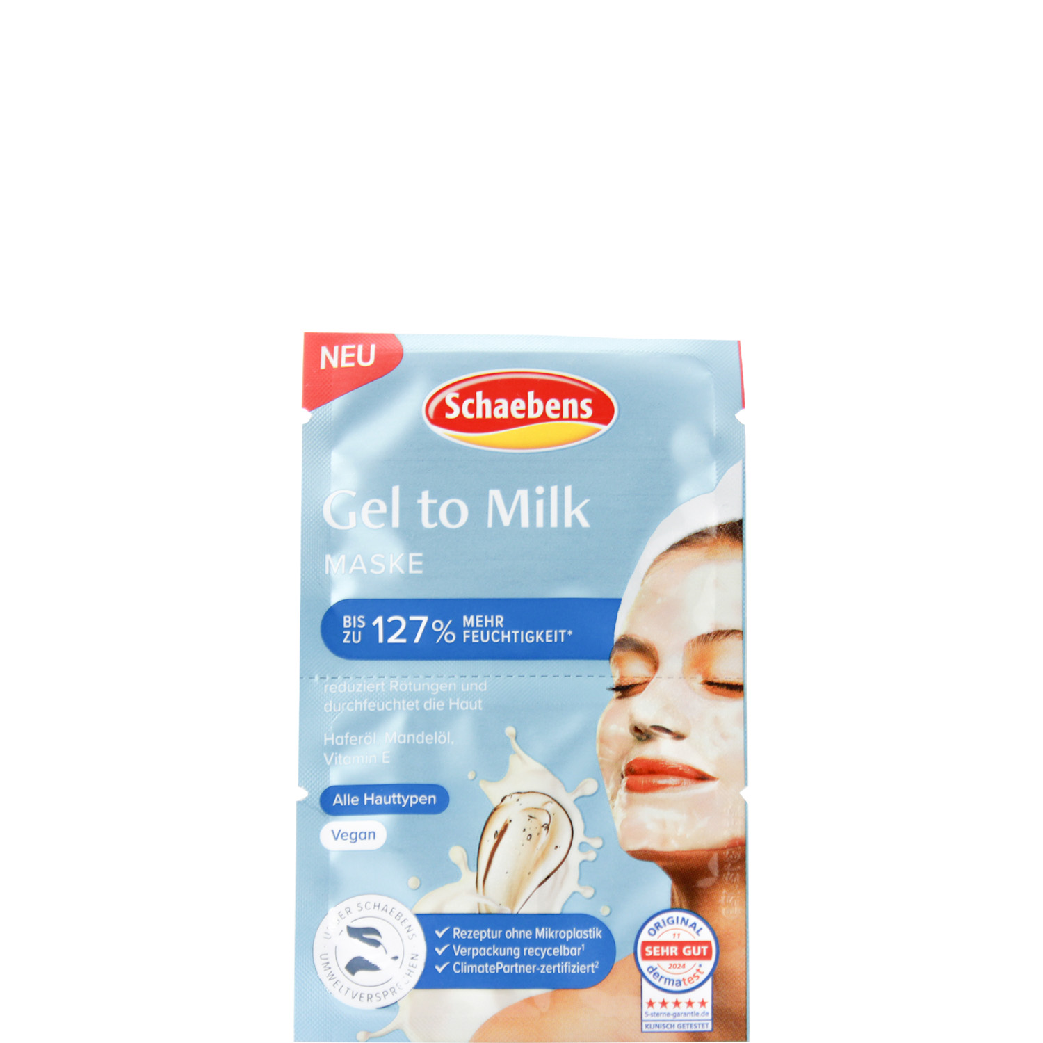 Schaebens Gel to Milk Maske 2x5ml