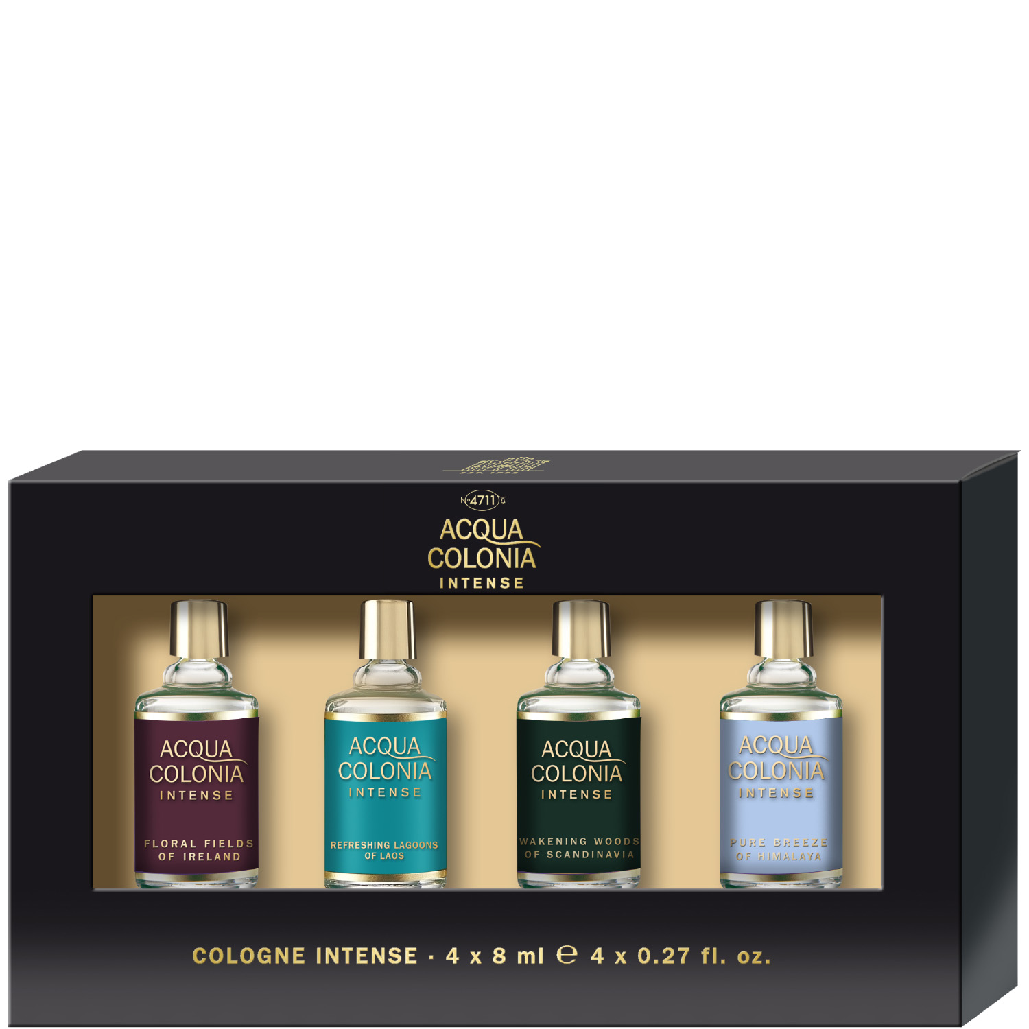 4711 Acqua Colonia Eau de Cologne Intense Miniaturset 4-teilig
