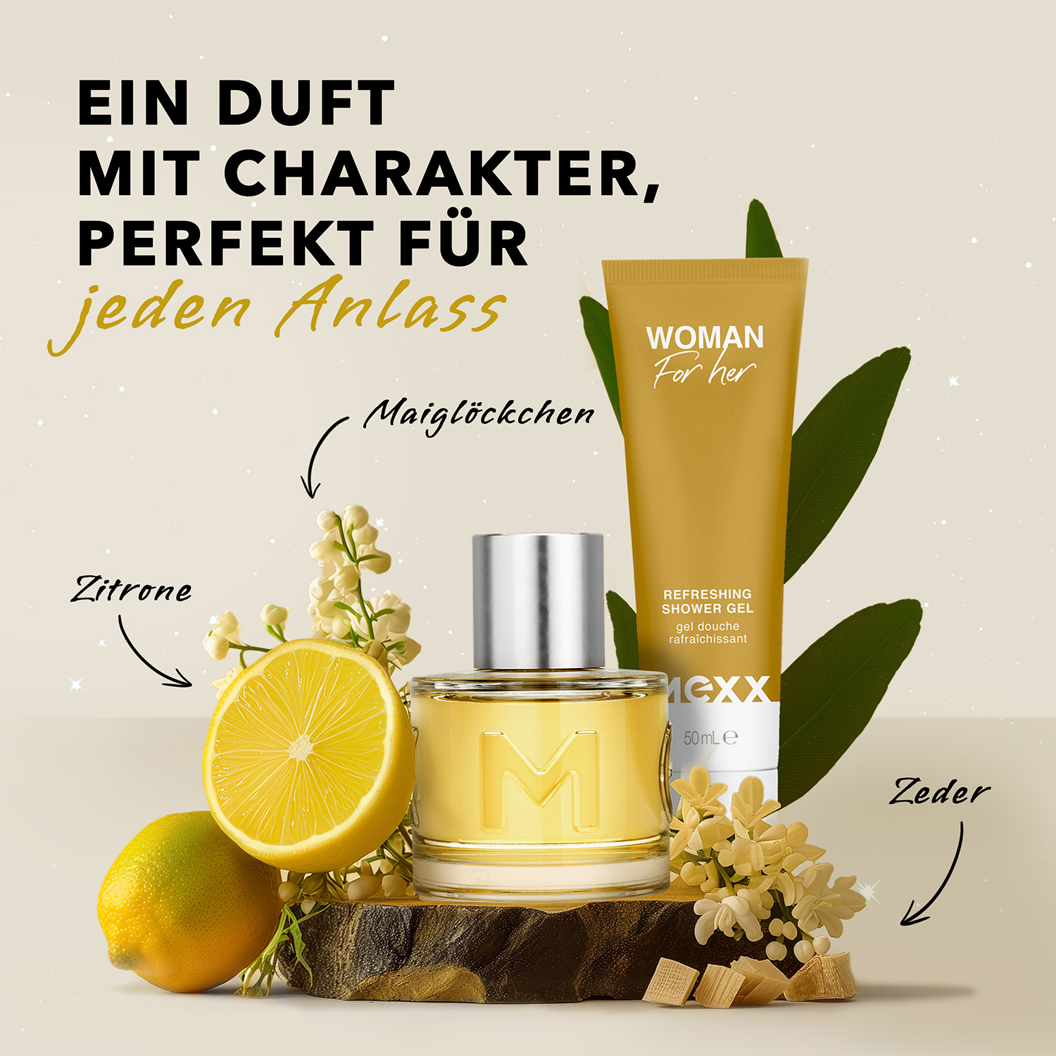 Mexx Woman Set Eau de Toilette 20ml & Shower Gel 50ml