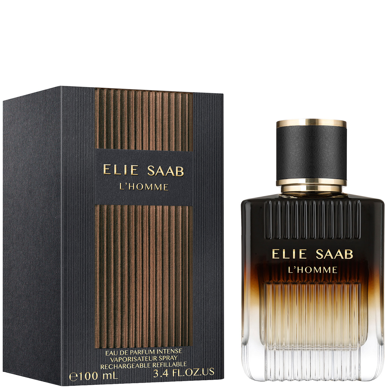 Elie Saab L'Homme Eau de Parfum Intense Refillable 100ml