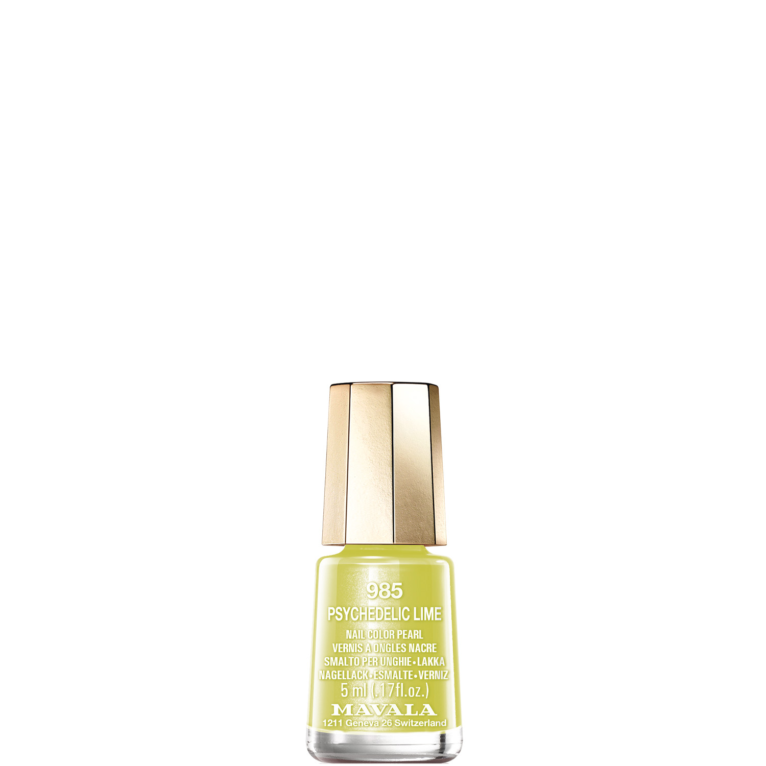 Mavala Nagellack Psychedelic Lime Nr. 985 5ml