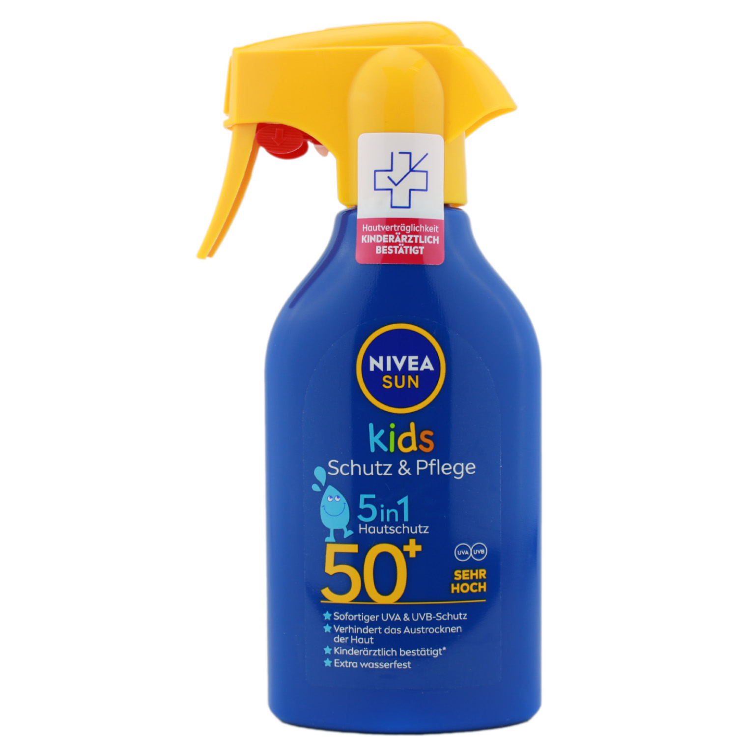 Nivea Sun Kids Schutz & Pflege 5in1 Trigger Sonnenspray mit LSF50+ 250ml