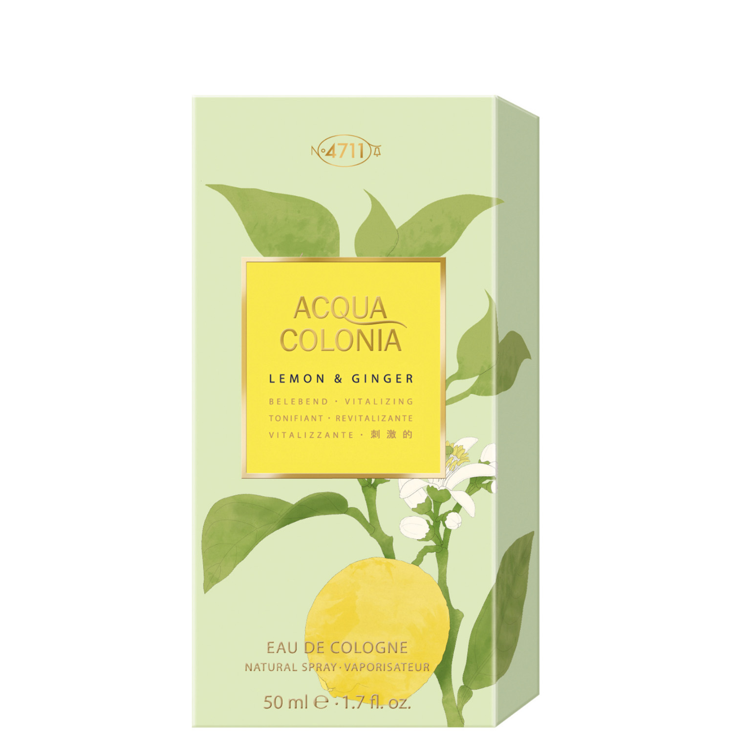 4711 Acqua Colonia Lemon & Ginger Eau de Cologne 50ml