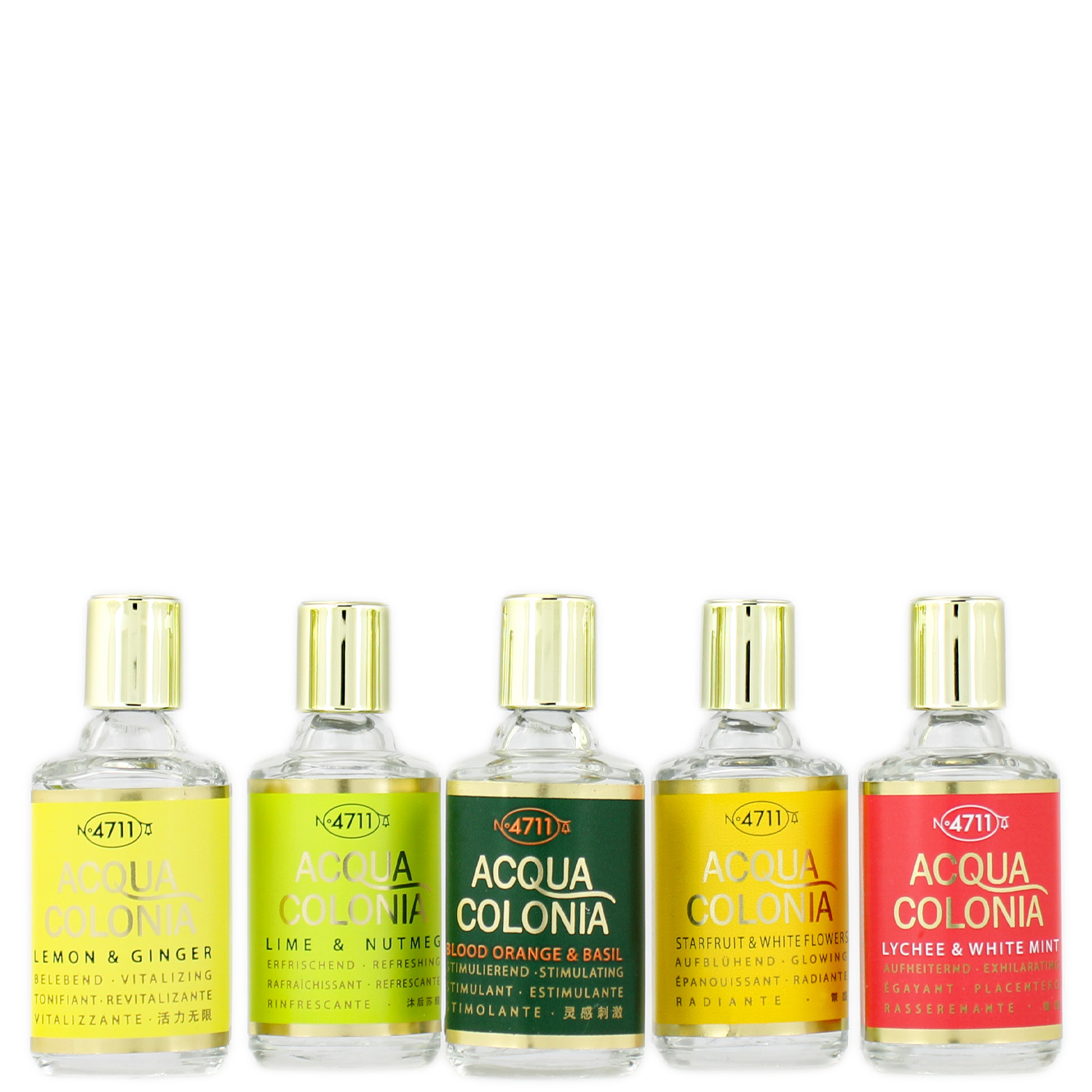 4711 Acqua Colonia Eau de Cologne Miniatur Set 5-teilig