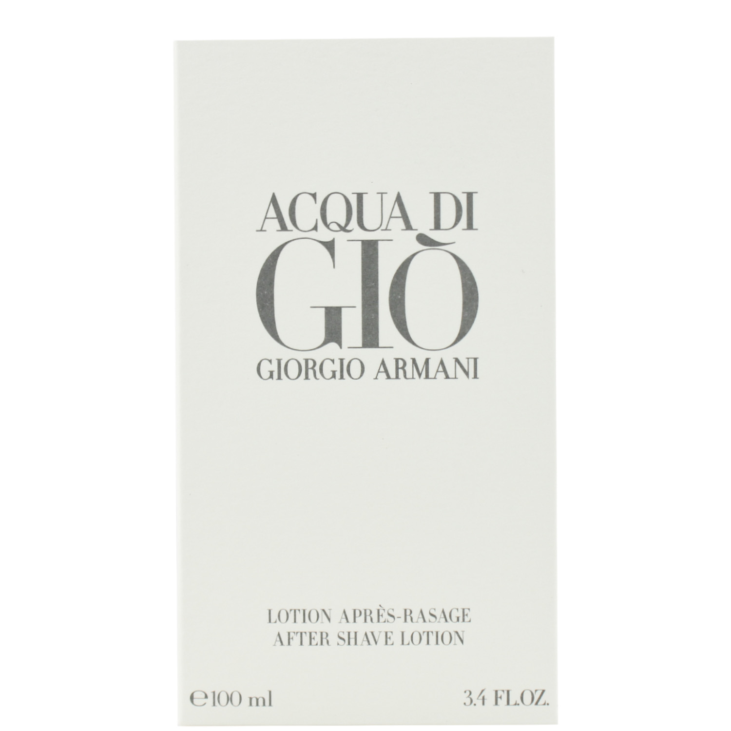 Giorgio Armani Acqua Di Giò Homme After Shave Lotion 100ml