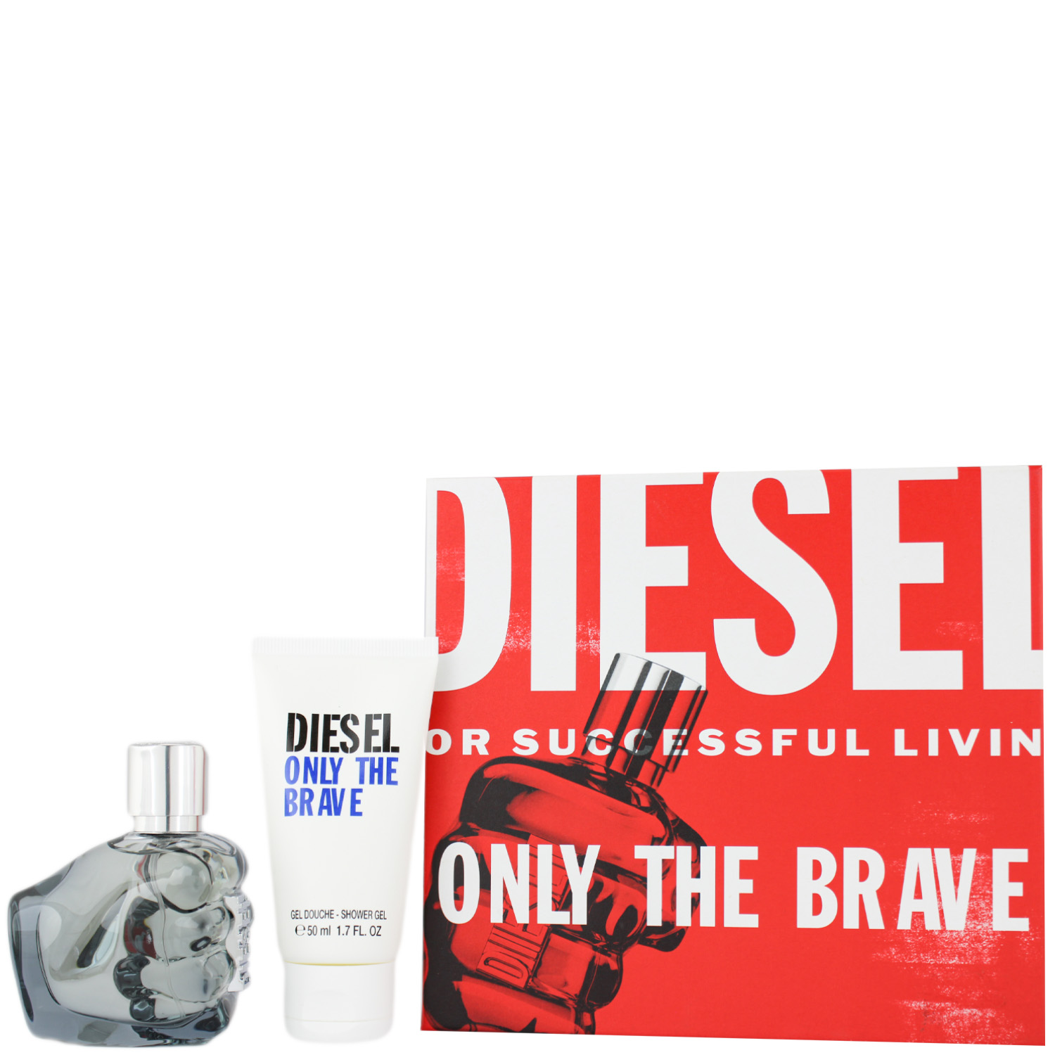 Diesel Only The Brave Set Eau de Toilette 35ml & Shower Gel 50ml