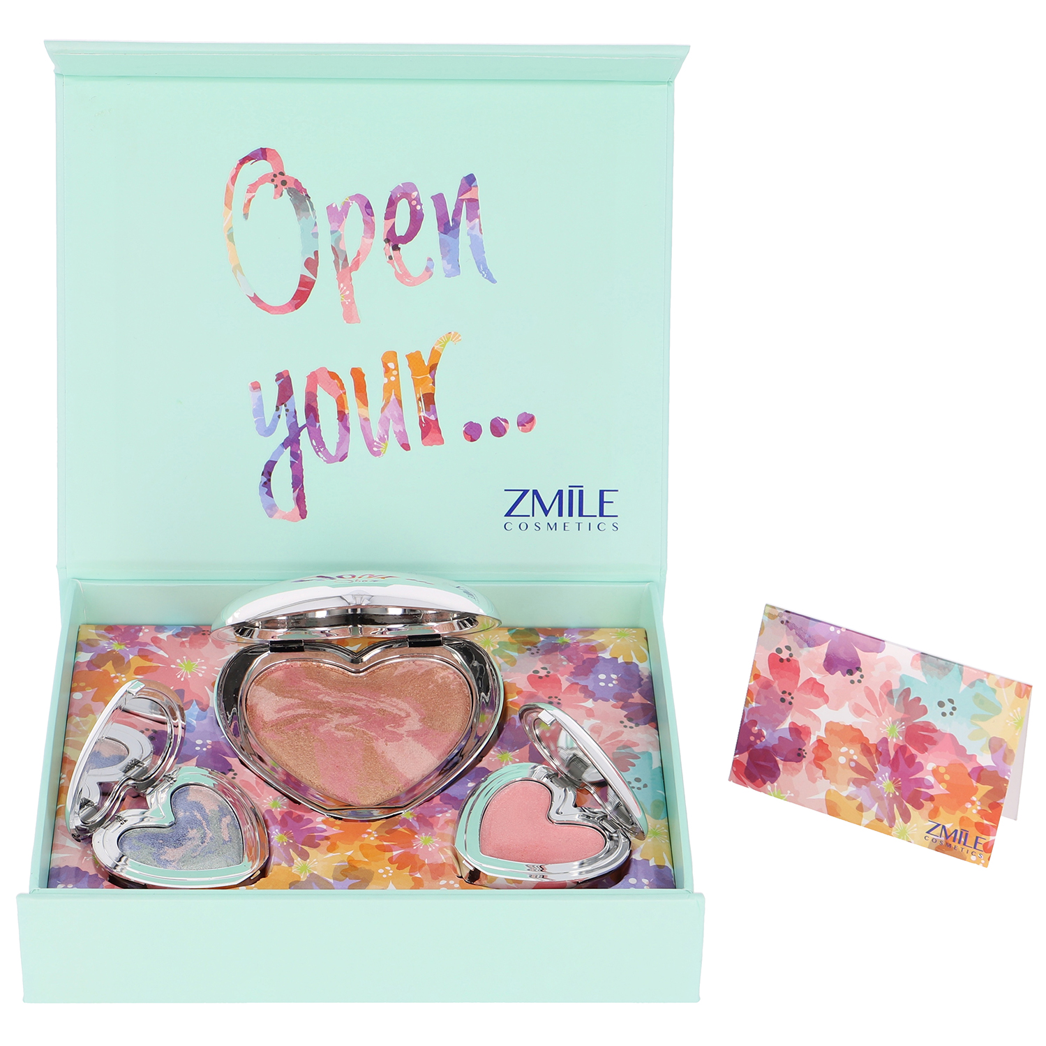 ZMILE Cosmetics Geschenkbox "Sweethearts Pastel Love" Vegan 3-teilig