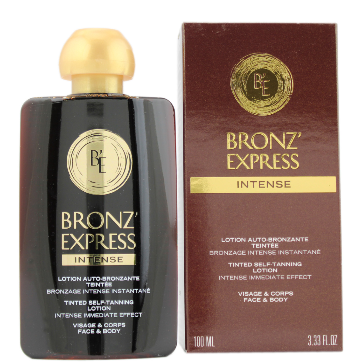 Académie Bronz Express Intense Selbstbräunungslotion für Gesicht und Körper 100ml