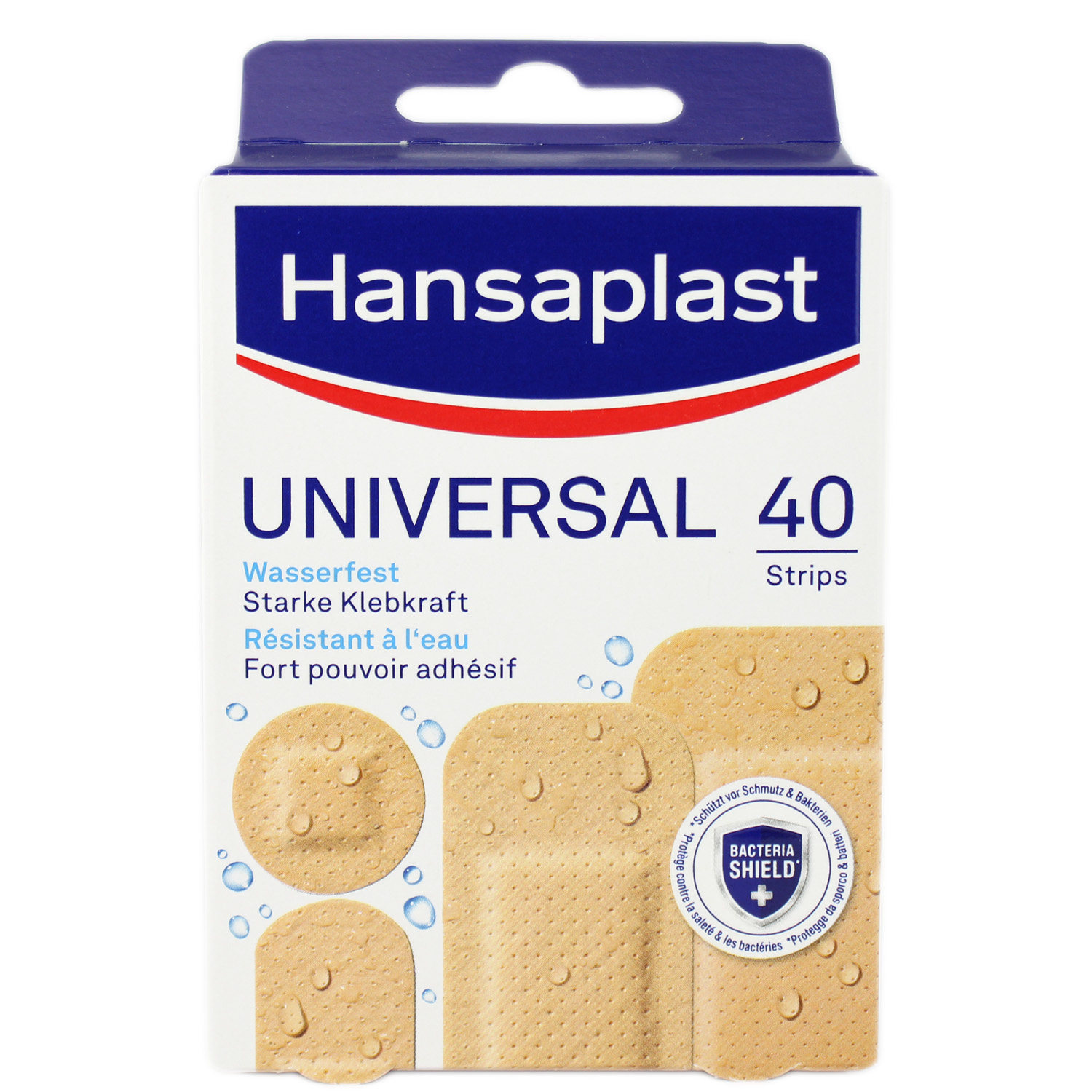 Hansaplast Universal Pflaster Wasserfest 40er-Pack