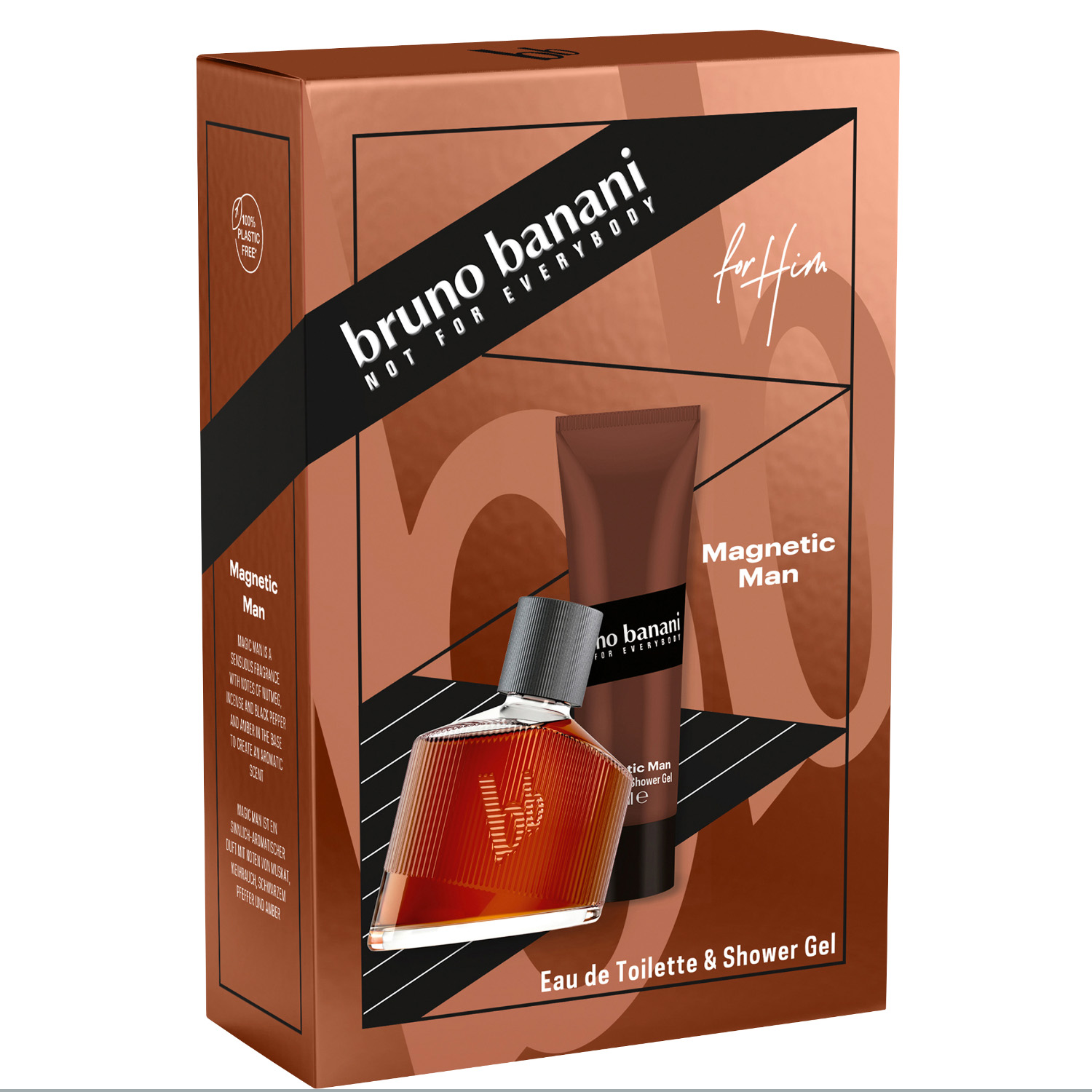 Bruno Banani Magnetic Man Set Eau de Toilette 30ml & Shower Gel 50ml