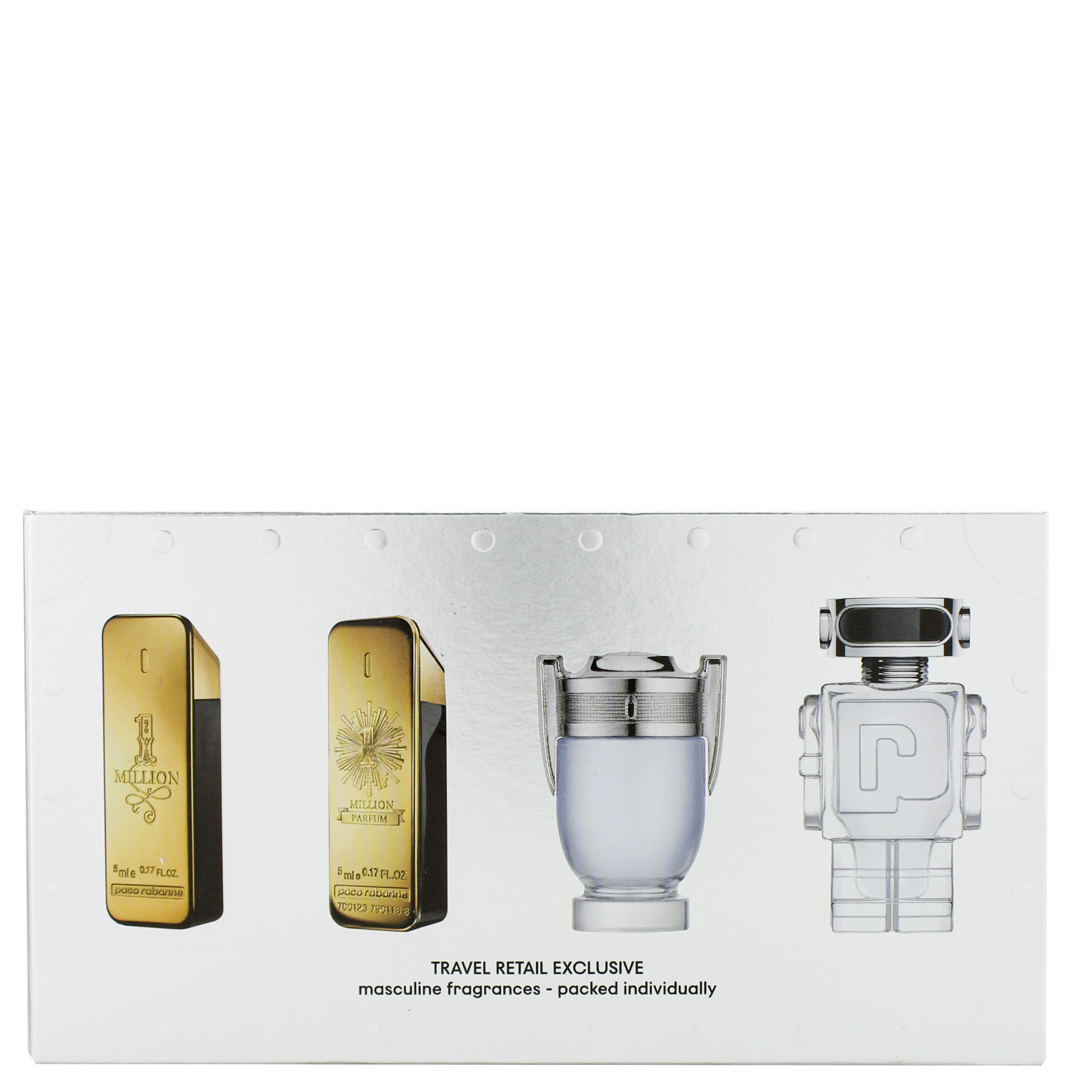 Paco Rabanne Miniatur Set for Men 4-teilig