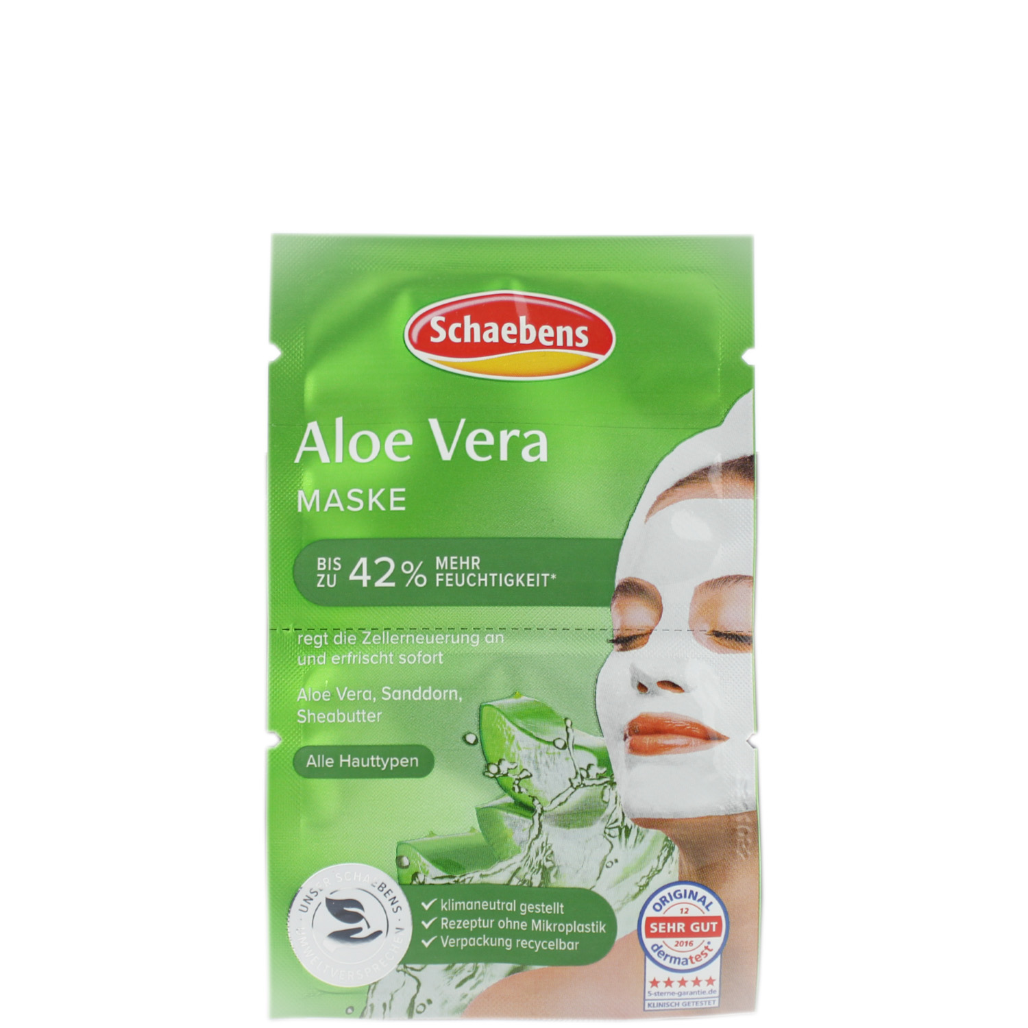 Schaebens Aloe Vera Maske 2x5ml