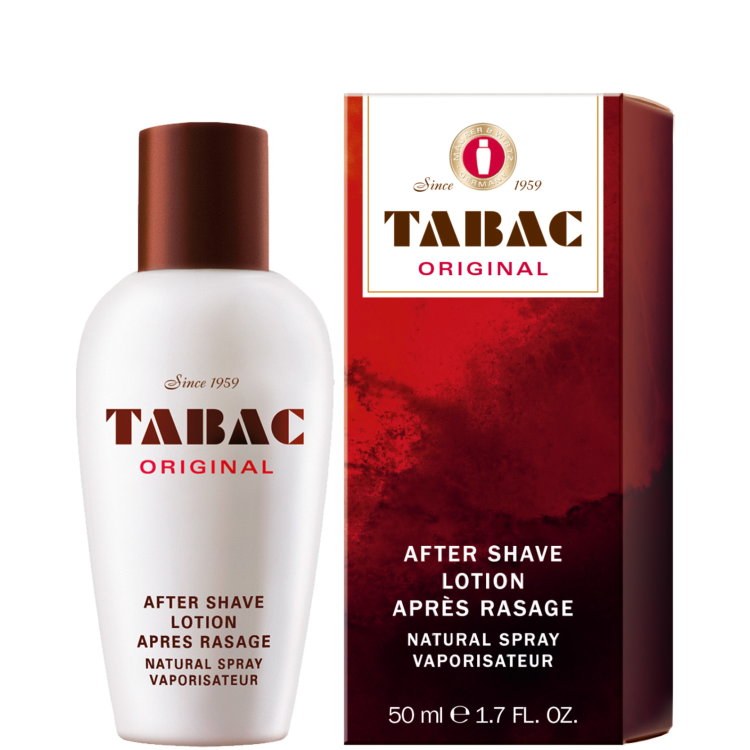Tabac Original After Shave Lotion Natural Spray 50ml