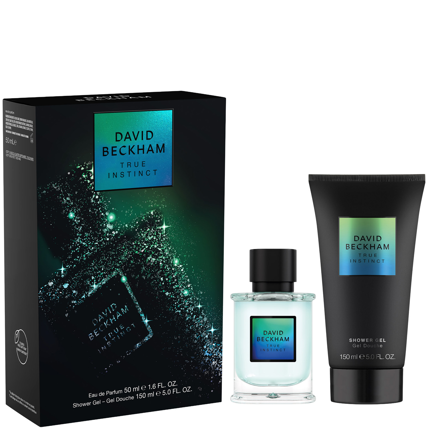 David Beckham True Instinct Set Eau de Parfum 50ml & Shower Gel 150ml