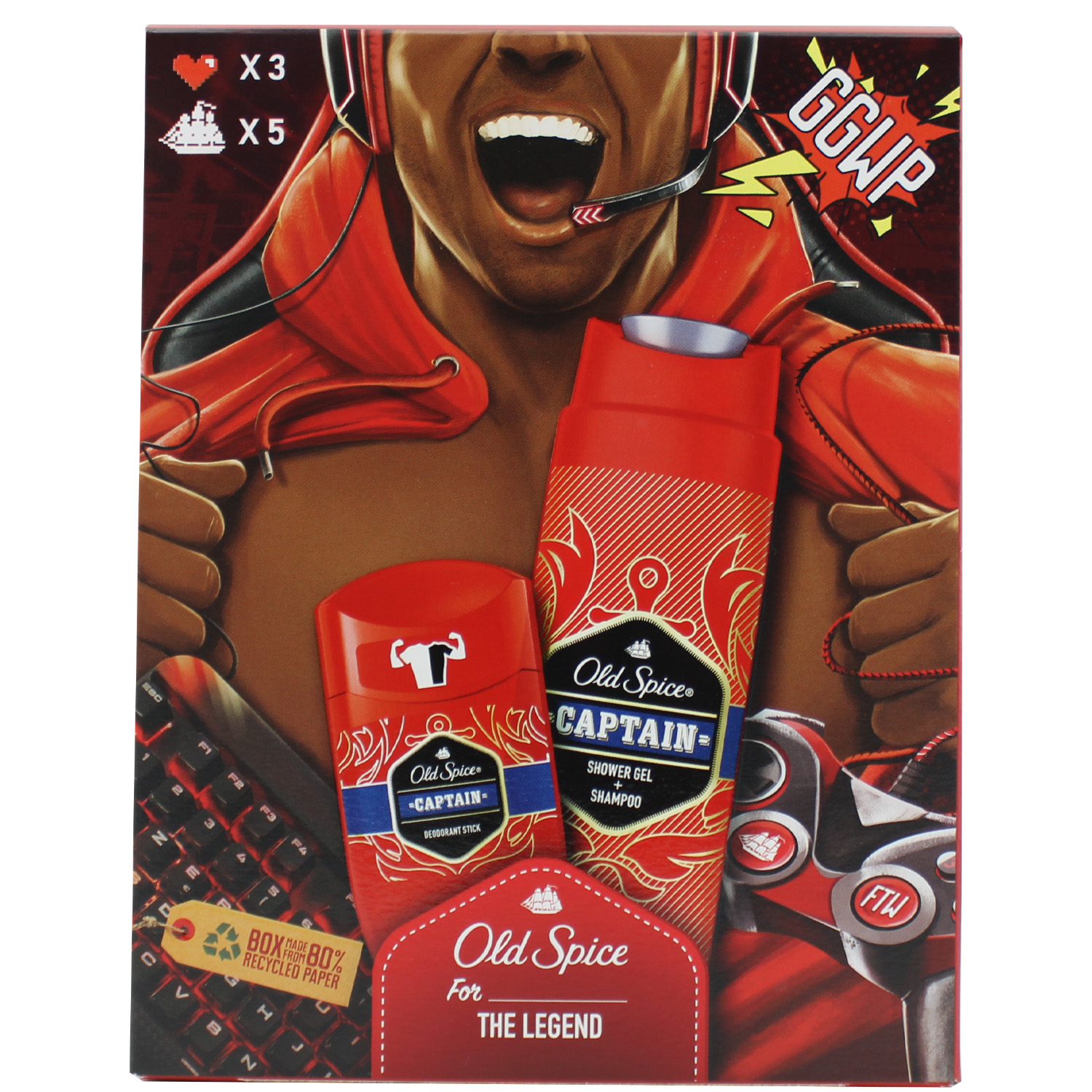 Old Spice for the Legend Gamer Set 2-teilig