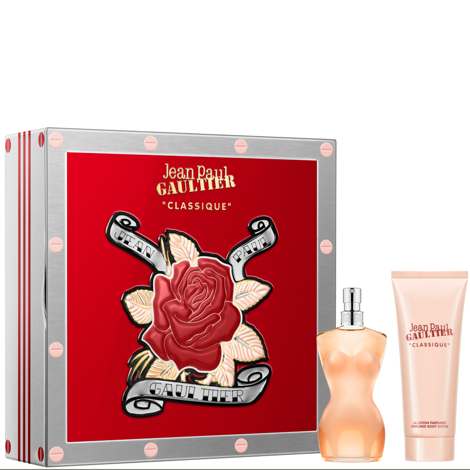 Jean Paul Gaultier Classique Set Eau de Toilette 50ml & Body Lotion 75ml